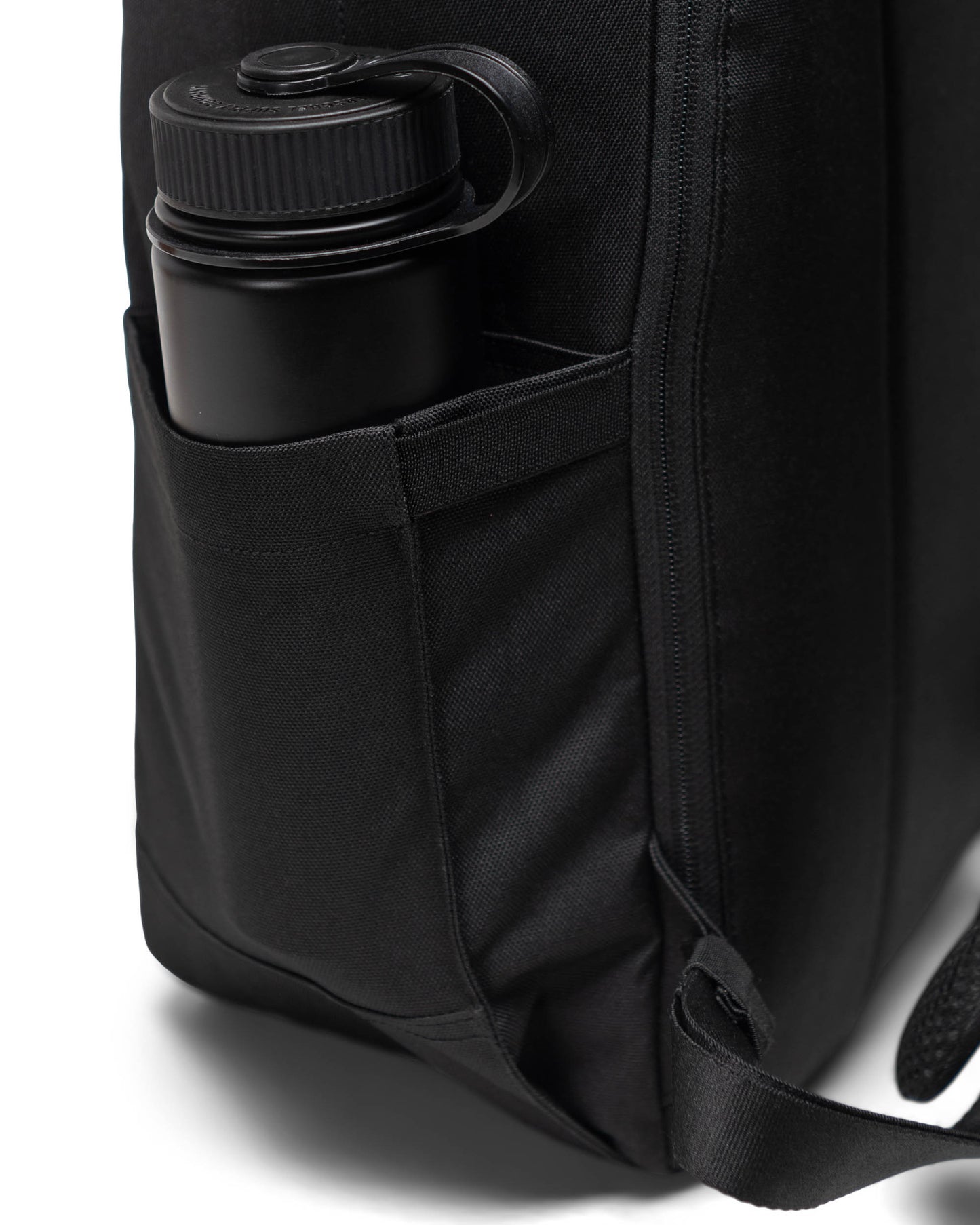 Siyah Herschel Seymour Su İtici Kumaş Sırt Çantası, 16" Laptop Uyumlu, 26 L