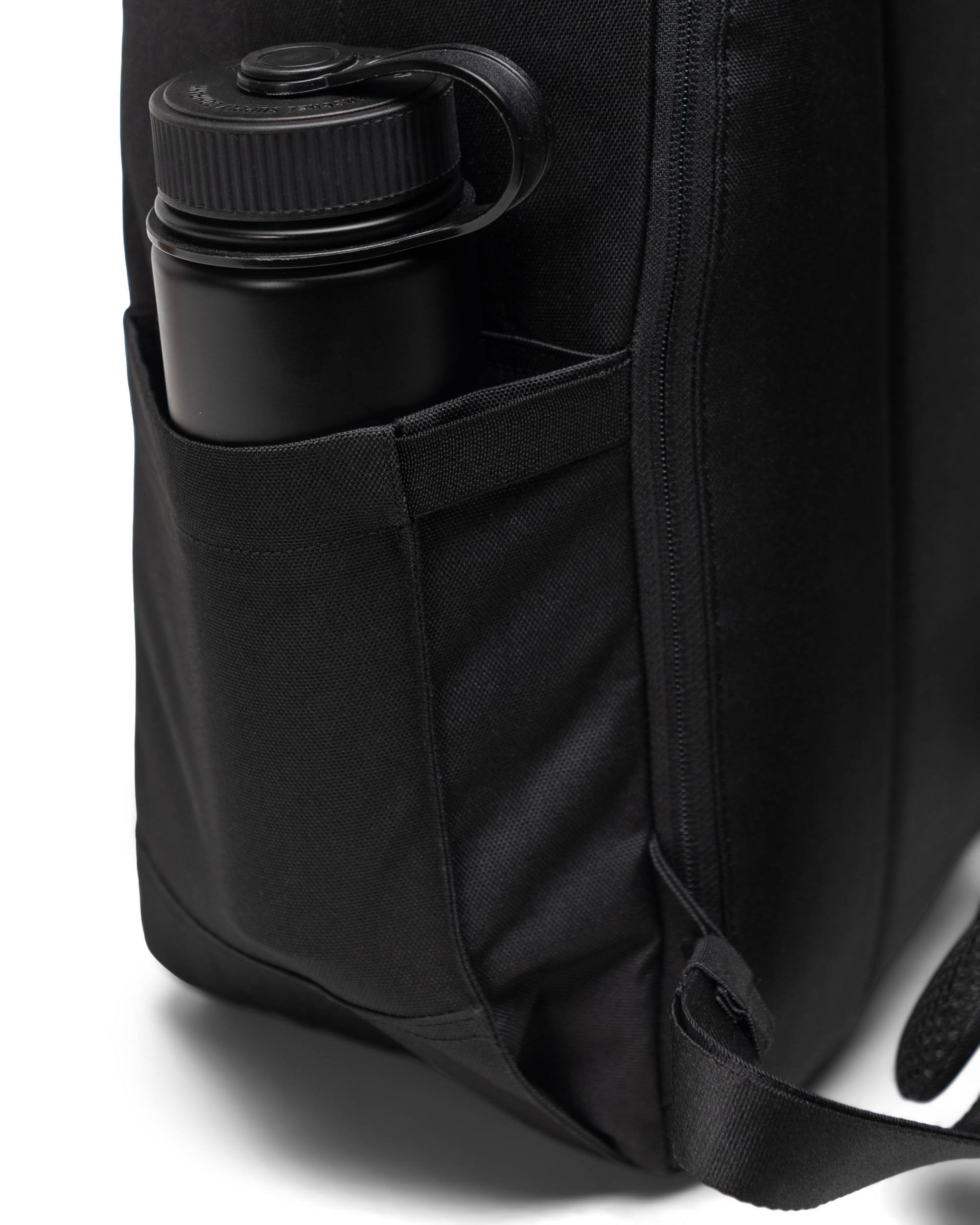 Siyah Herschel Seymour Su İtici Kumaş Sırt Çantası, 16" Laptop Uyumlu, 26 L