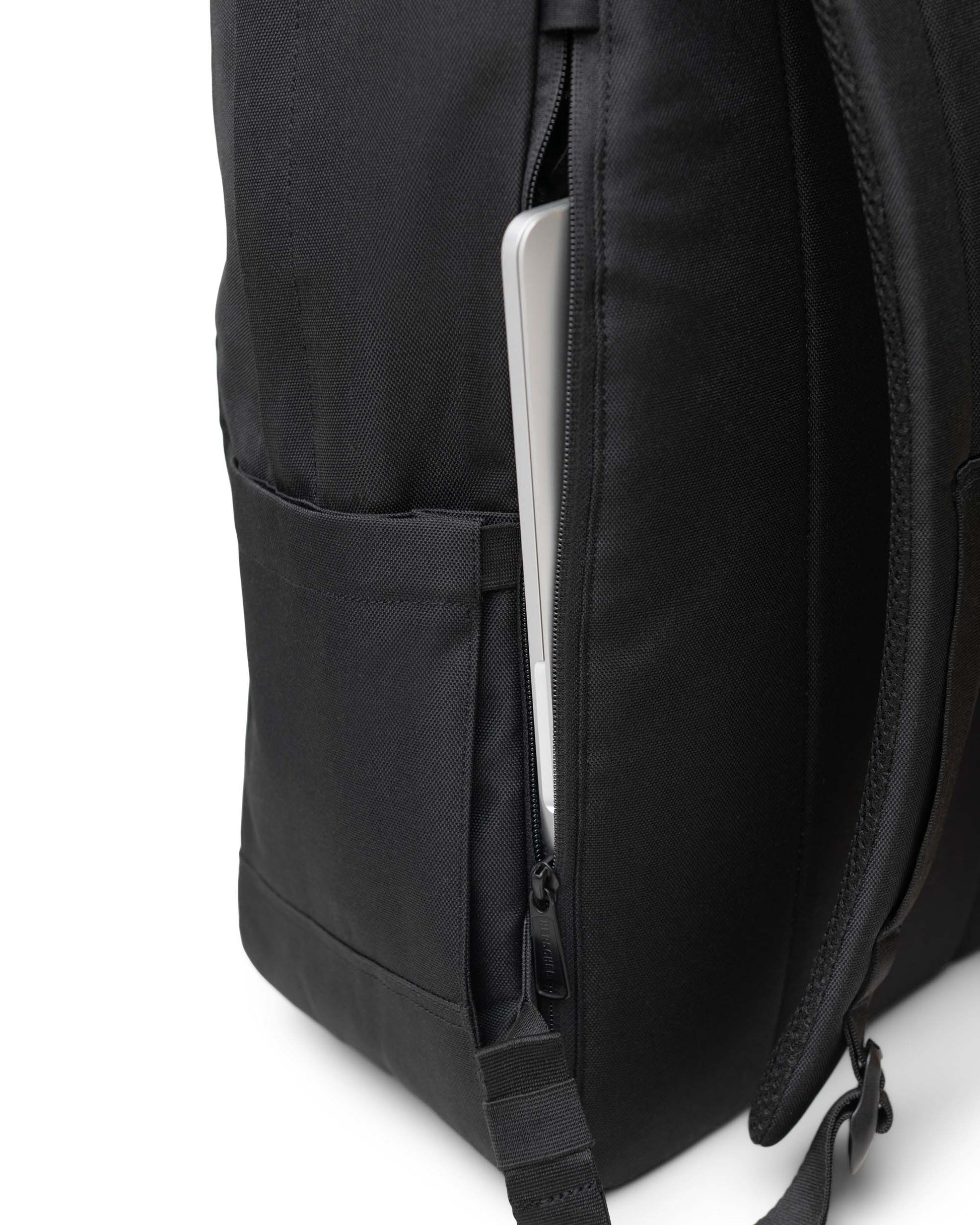 Siyah Herschel Seymour Su İtici Kumaş Sırt Çantası, 16" Laptop Uyumlu, 26 L