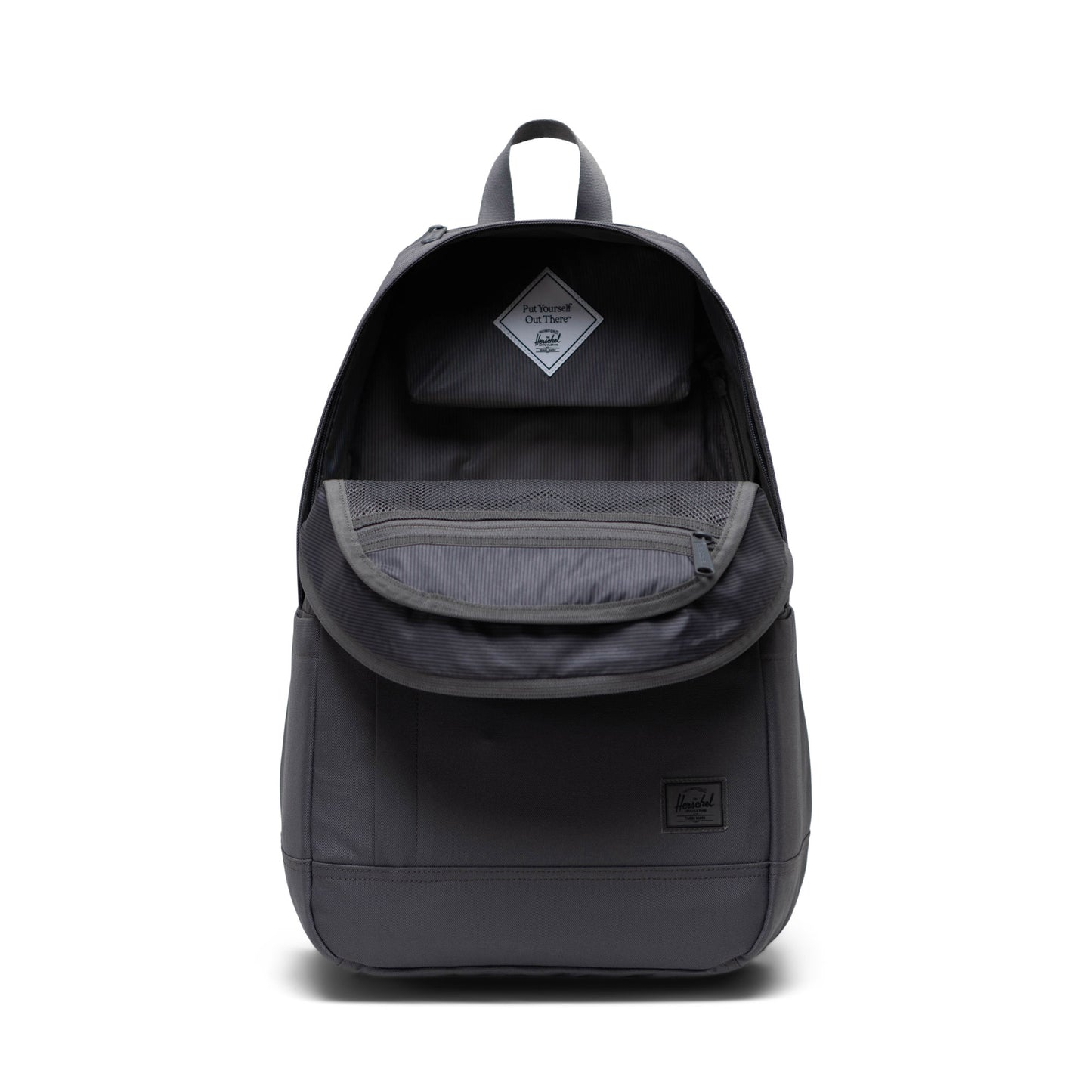 Taş Grisi Herschel Seymour Su İtici Kumaş Sırt Çantası, 16" Laptop Uyumlu, 26 L