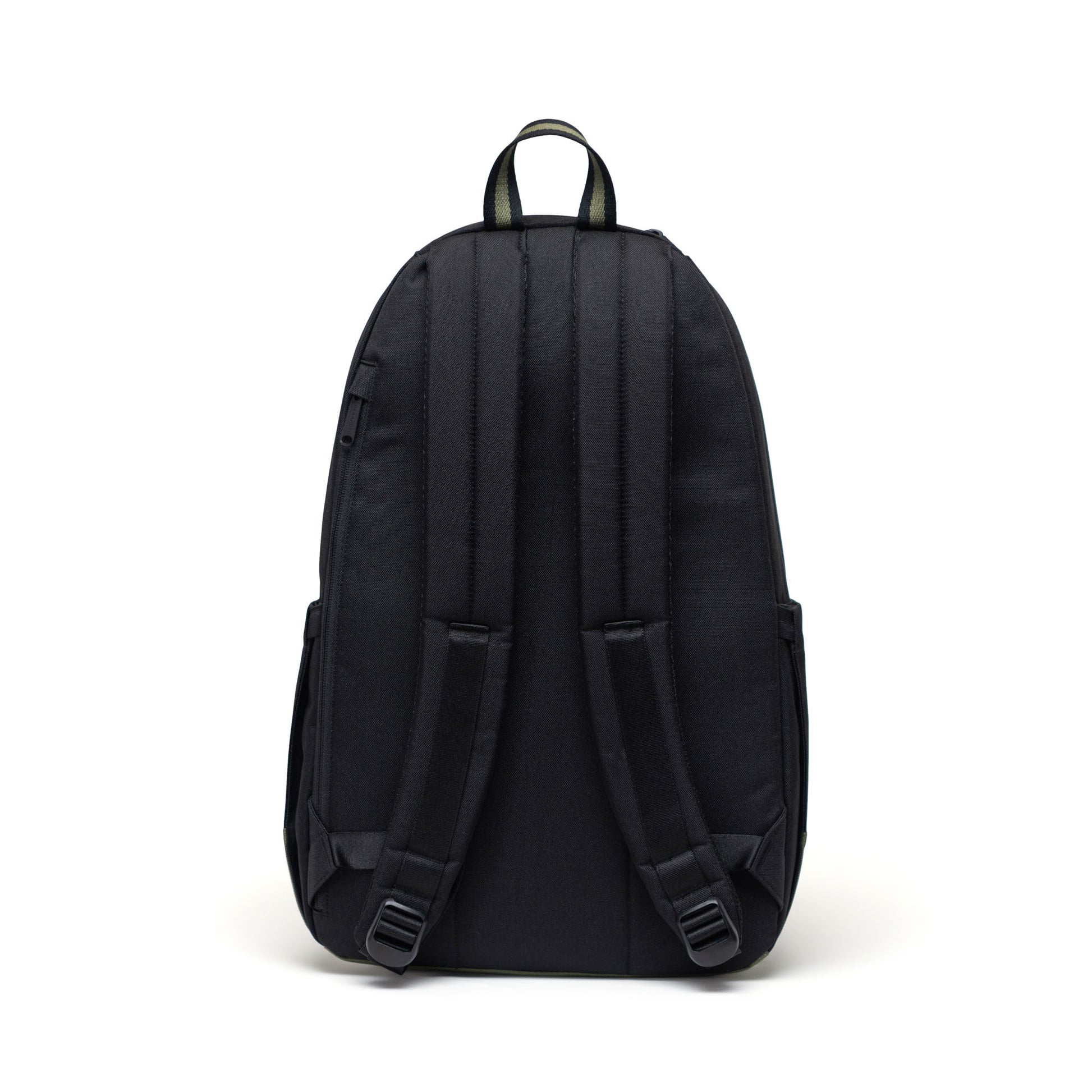 Siyah - Yonca Yeşili Herschel Seymour Su İtici Kumaş Sırt Çantası, 16" Laptop Uyumlu, 26 L