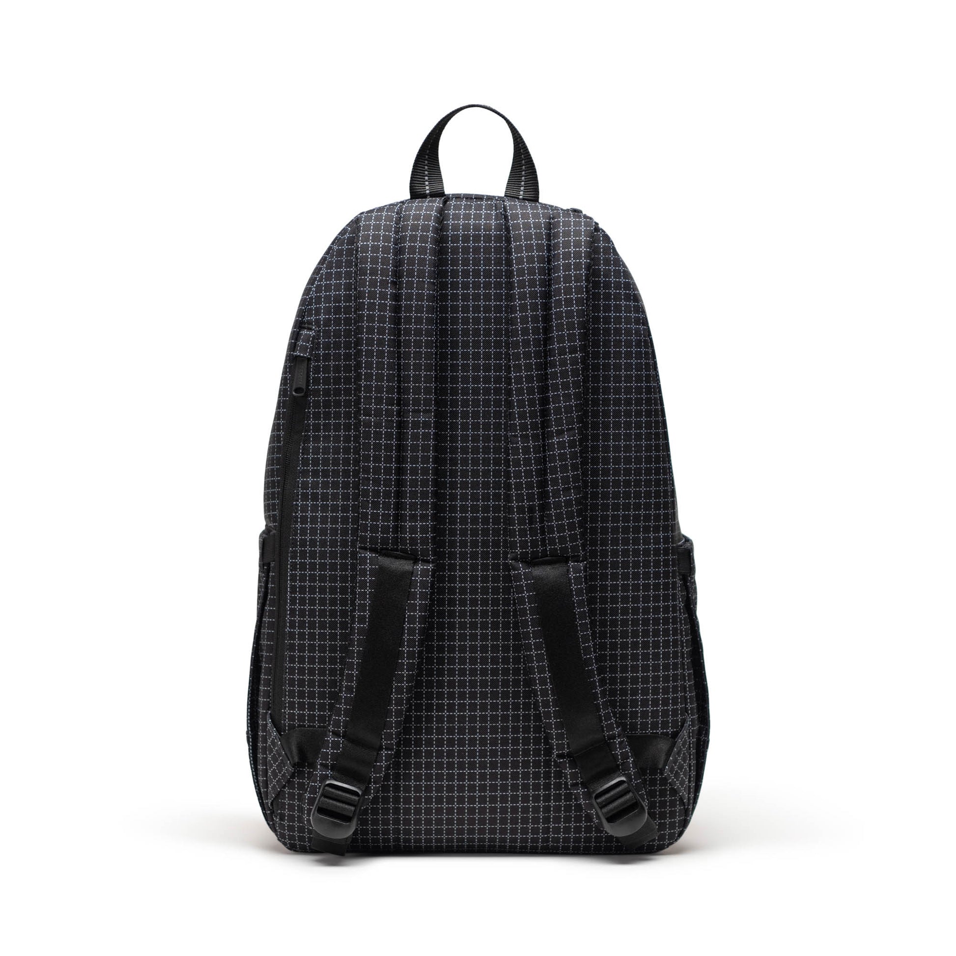 Grid Siyah Herschel Seymour Su İtici Kumaş Sırt Çantası, 16" Laptop Uyumlu, 26 L
