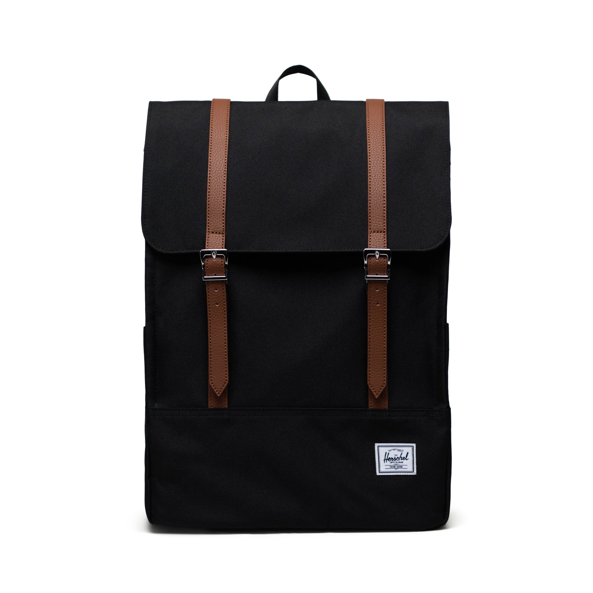 Siyah Herschel Survey Su İtici Kumaş Sırt Çantası, 16" Laptop Uyumlu, 20 L