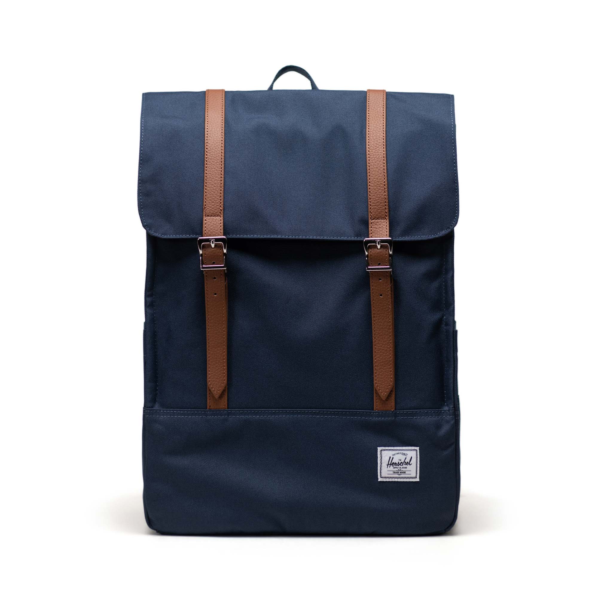 Lacivert Herschel Survey Su İtici Kumaş Sırt Çantası, 16" Laptop Uyumlu, 20 L