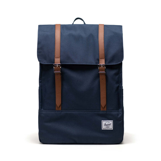Lacivert Herschel Survey Su İtici Kumaş Sırt Çantası, 16" Laptop Uyumlu, 20 L
