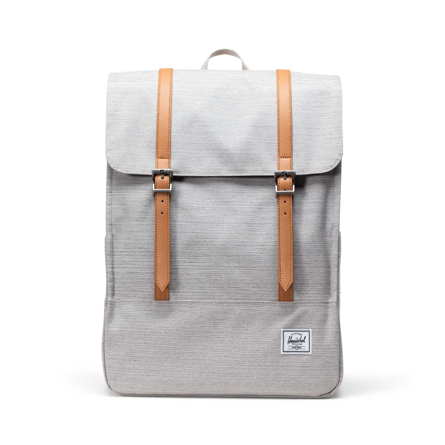 Kırçıllı Açık Gri Herschel Survey Su İtici Kumaş Sırt Çantası, 16" Laptop Uyumlu, 20 L