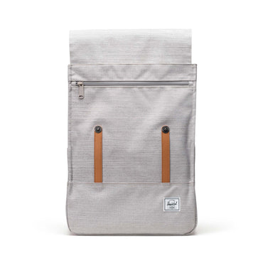 Kırçıllı Açık Gri Herschel Survey Su İtici Kumaş Sırt Çantası, 16" Laptop Uyumlu, 20 L