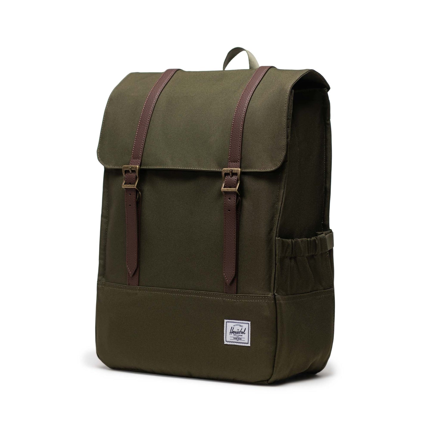 Haki Herschel Survey Su İtici Kumaş Sırt Çantası, 16" Laptop Uyumlu, 20 L