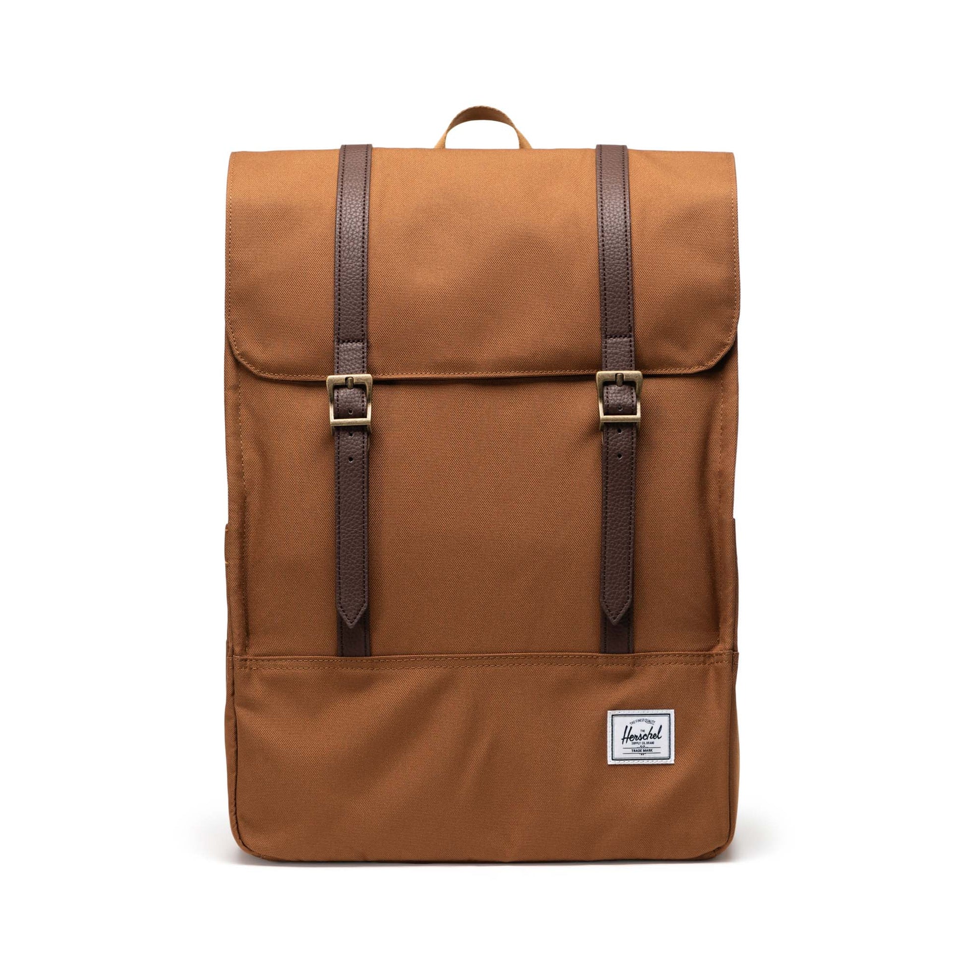 Taba Kahverengi Herschel Survey Su İtici Kumaş Sırt Çantası, 16" Laptop Uyumlu, 20 L
