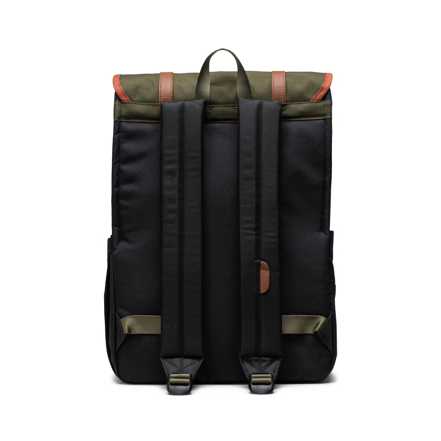Siyah - Yeşil Herschel Survey Su İtici Kumaş Sırt Çantası, 16" Laptop Uyumlu, 20 L