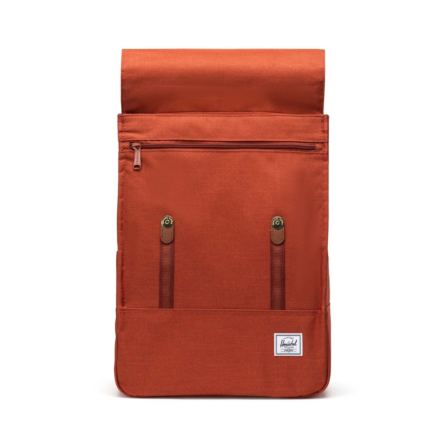 Dokulu Kızıl Kahve Herschel Survey Su İtici Kumaş Sırt Çantası, 16" Laptop Uyumlu, 20 L
