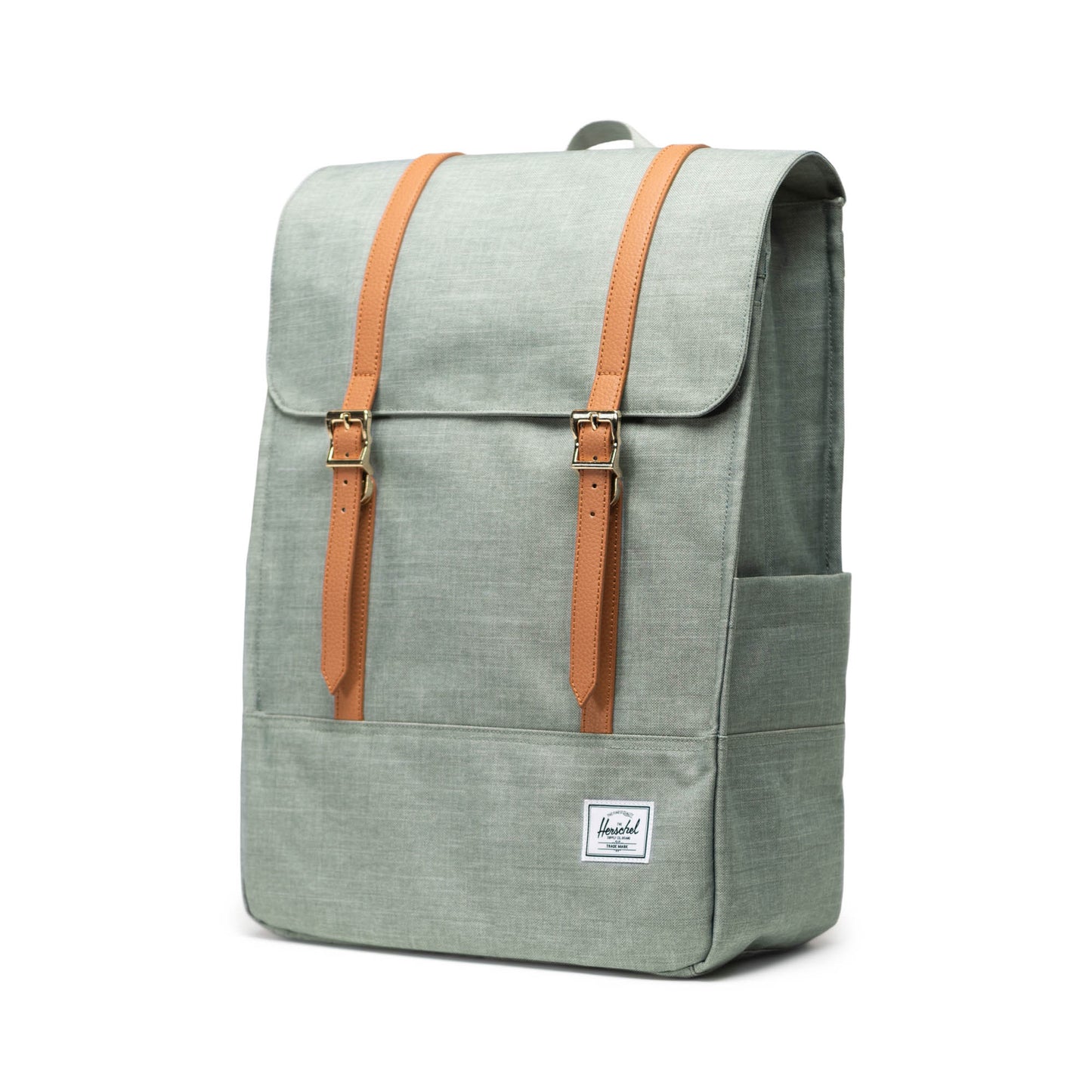 Kırçıllı Mint Yeşili Herschel Survey Su İtici Kumaş Sırt Çantası, 16" Laptop Uyumlu, 20 L