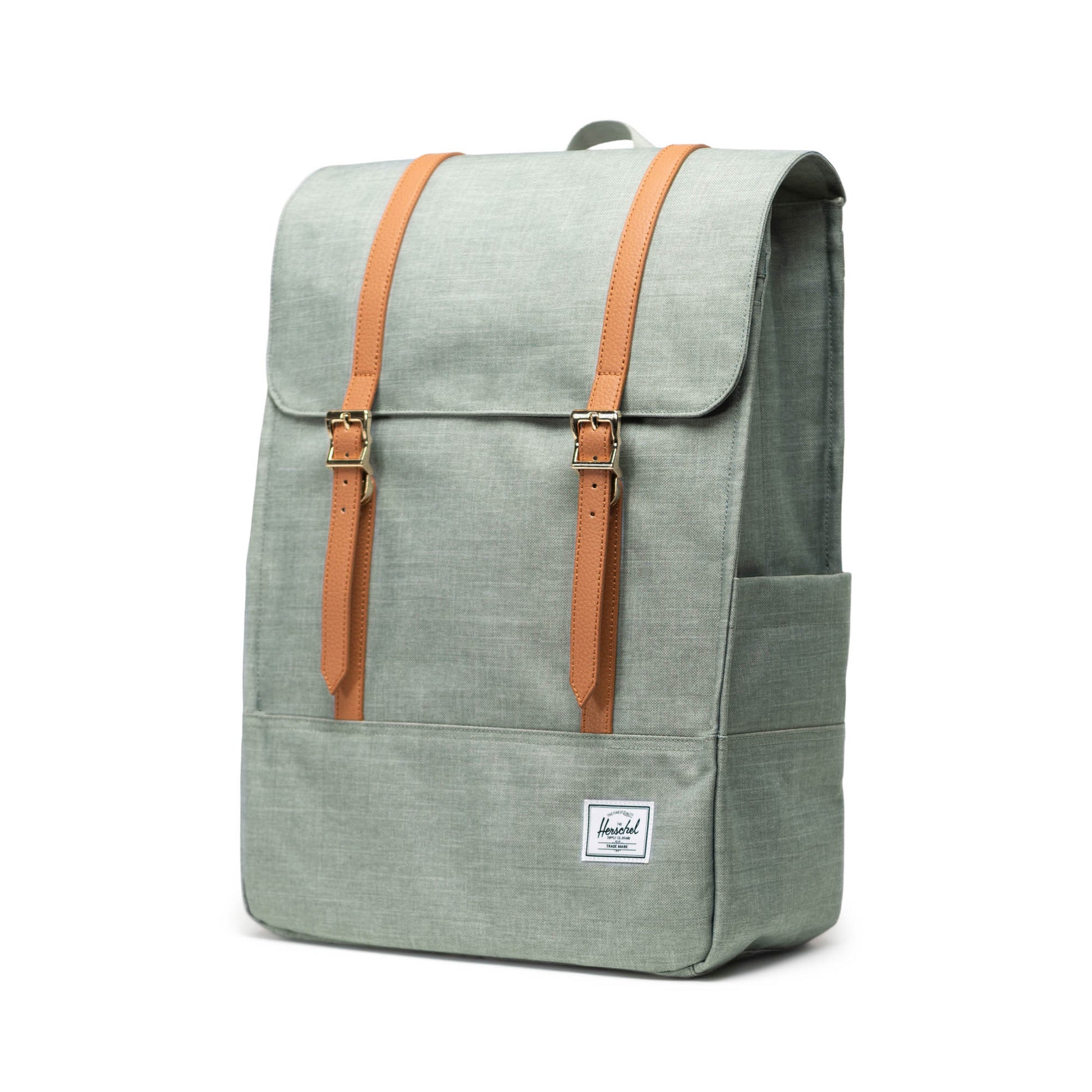 Kırçıllı Mint Yeşili Herschel Survey Su İtici Kumaş Sırt Çantası, 16" Laptop Uyumlu, 20 L