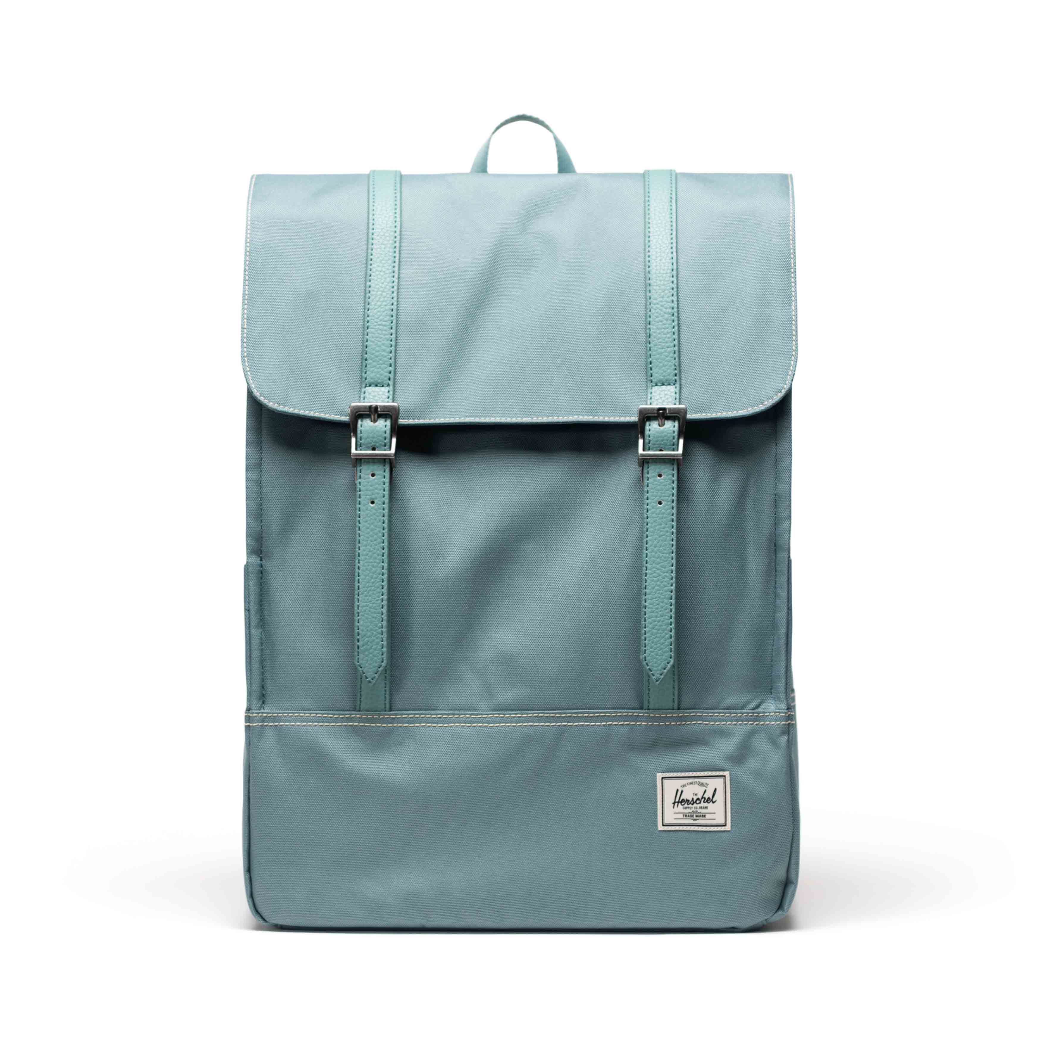 Pastel Adaçayı Herschel Survey Su İtici Kumaş Sırt Çantası, 16" Laptop Uyumlu, 20 L