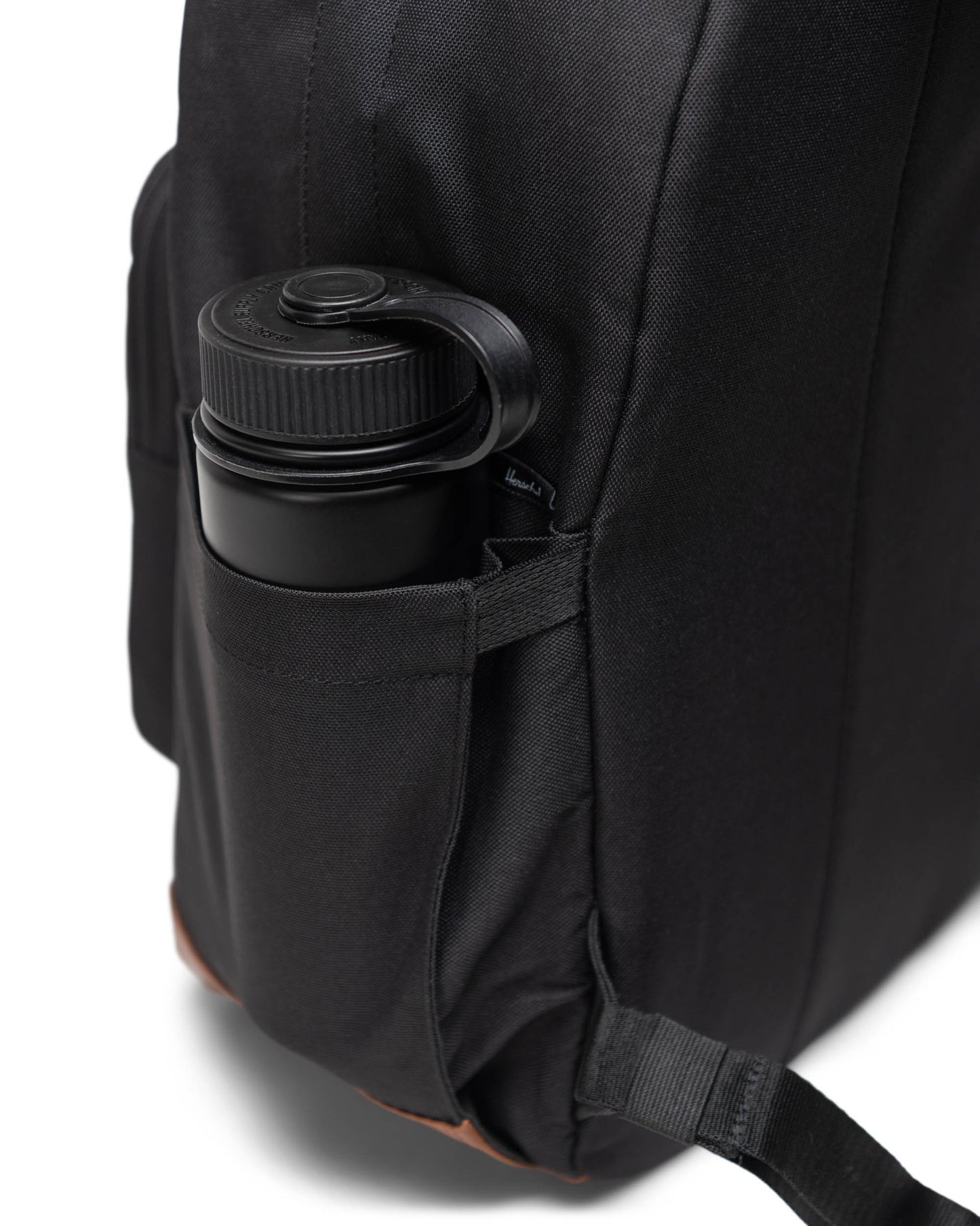 Siyah-Taba Herschel Pop Quiz Su İtici Kumaş Sırt Çantası, 16" Laptop Uyumlu, 25 L