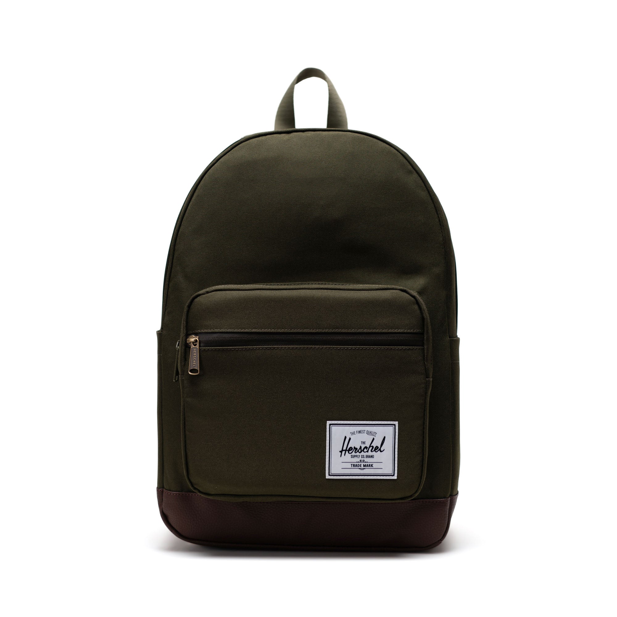 Haki - Kahverengi Herschel Pop Quiz Su İtici Kumaş Sırt Çantası, 16" Laptop Uyumlu, 25 L