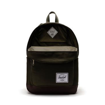 Haki - Kahverengi Herschel Pop Quiz Su İtici Kumaş Sırt Çantası, 16" Laptop Uyumlu, 25 L