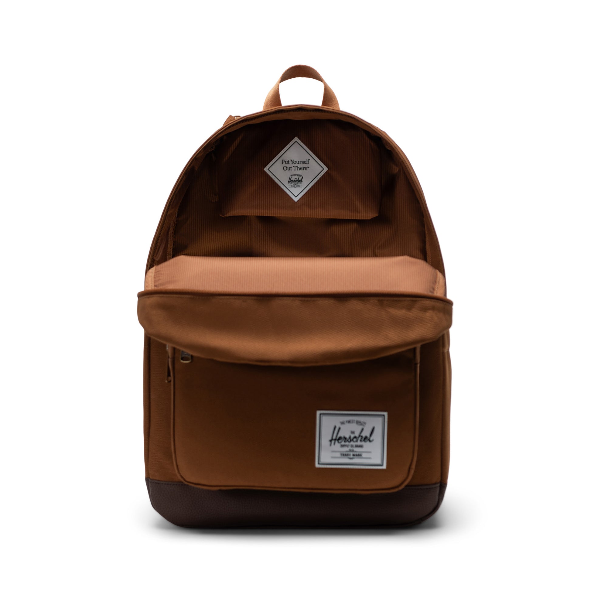 Tarçın - Taba Herschel Pop Quiz Su İtici Kumaş Sırt Çantası, 16" Laptop Uyumlu, 25 L