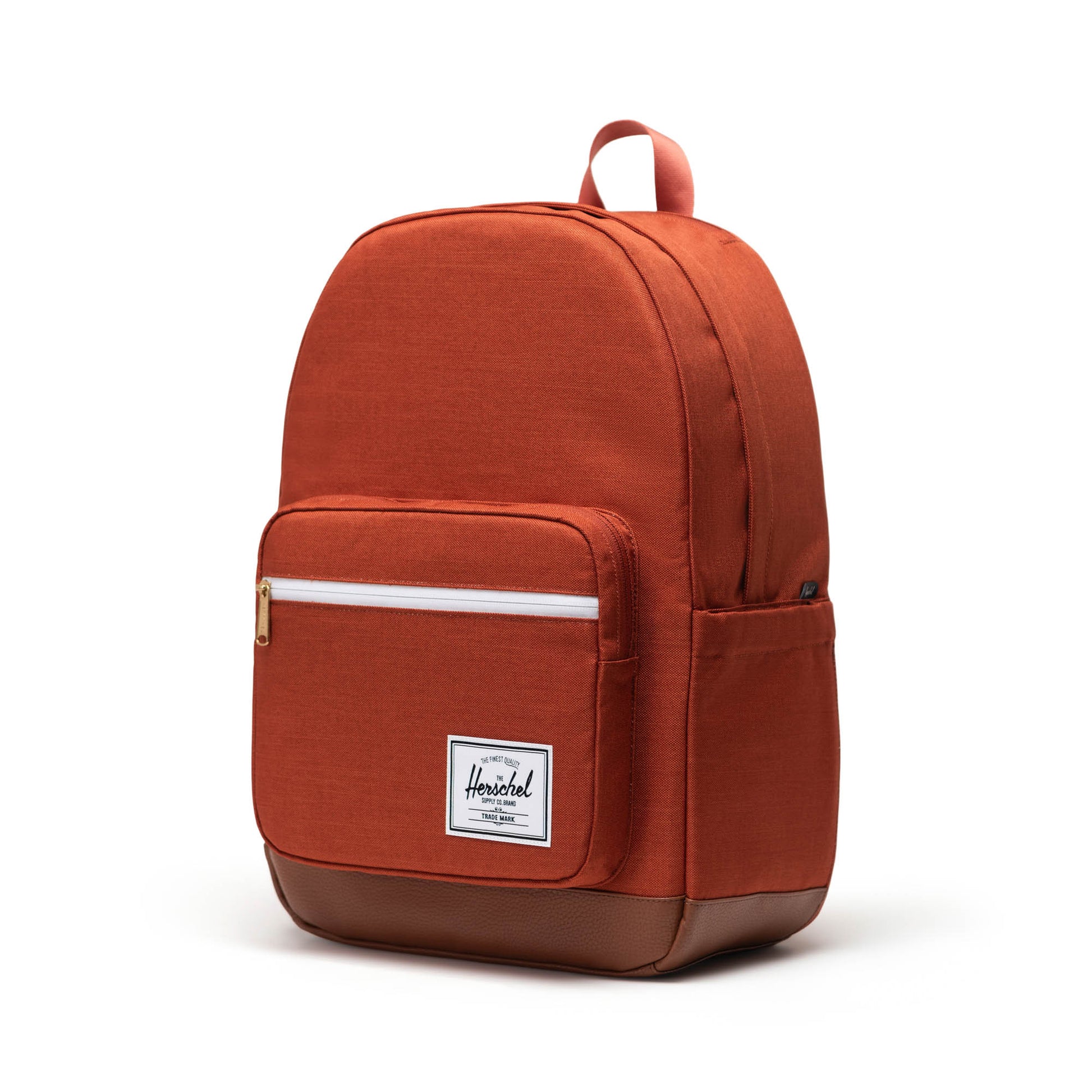 Kiremit - Taba Herschel Pop Quiz Su İtici Kumaş Sırt Çantası, 16" Laptop Uyumlu, 25 L
