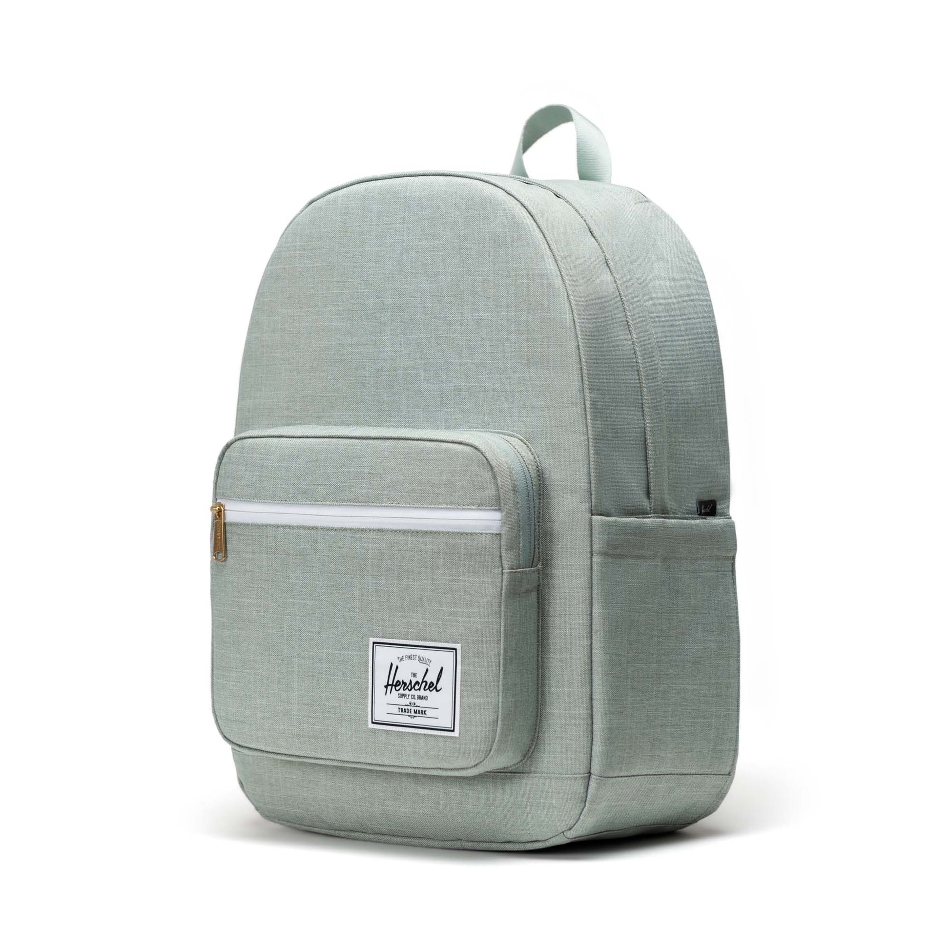 Kırçıllı Mint Yeşili Herschel Pop Quiz Su İtici Kumaş Sırt Çantası, 16" Laptop Uyumlu, 25 L