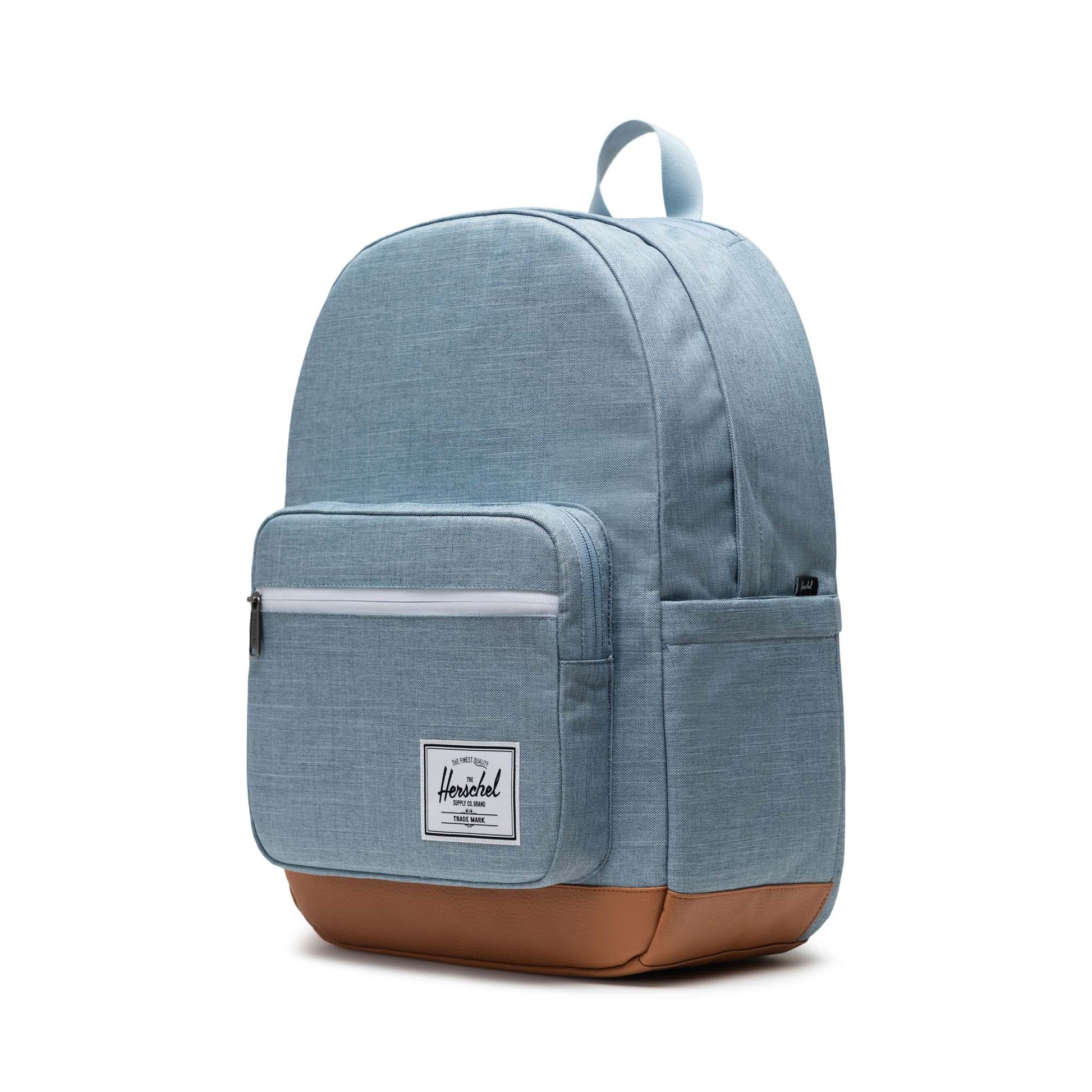 Keten Mavi - Taba Herschel Pop Quiz Su İtici Kumaş Sırt Çantası, 16" Laptop Uyumlu, 25 L