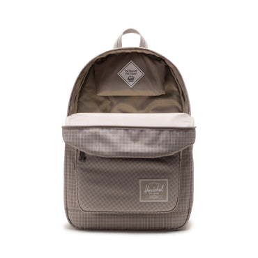 Grid Gri Herschel Pop Quiz Su İtici Kumaş Sırt Çantası, 16" Laptop Uyumlu, 25 L