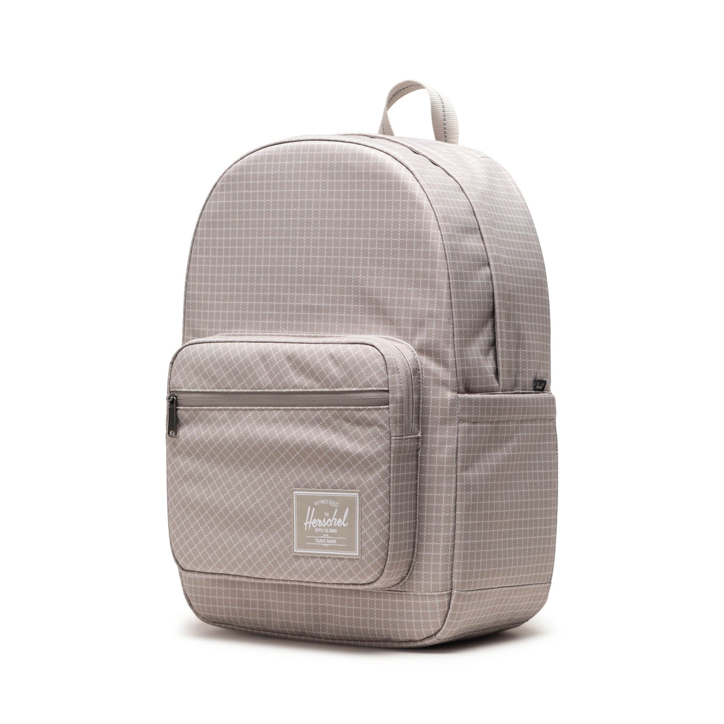 Grid Gri Herschel Pop Quiz Su İtici Kumaş Sırt Çantası, 16" Laptop Uyumlu, 25 L