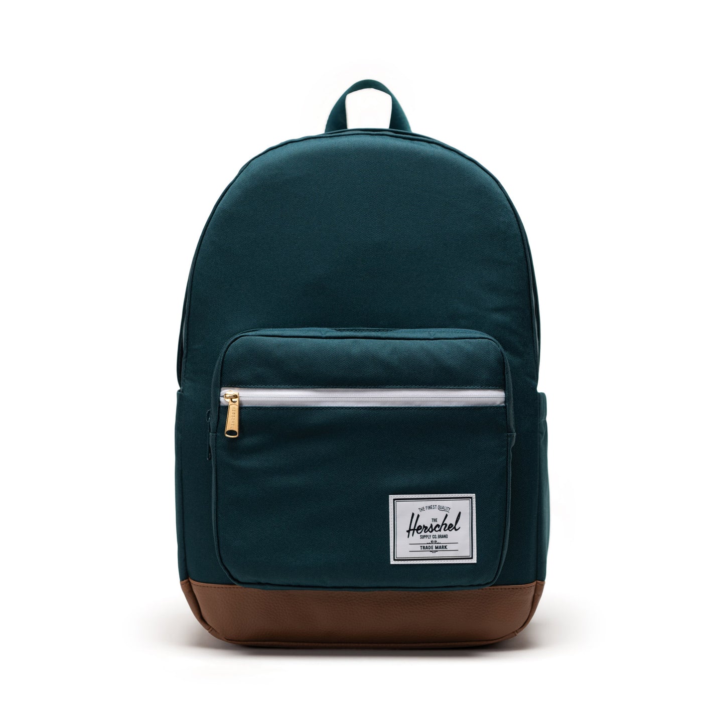 Koyu Mavi - Taba Herschel Pop Quiz Su İtici Kumaş Sırt Çantası, 16" Laptop Uyumlu, 25 L
