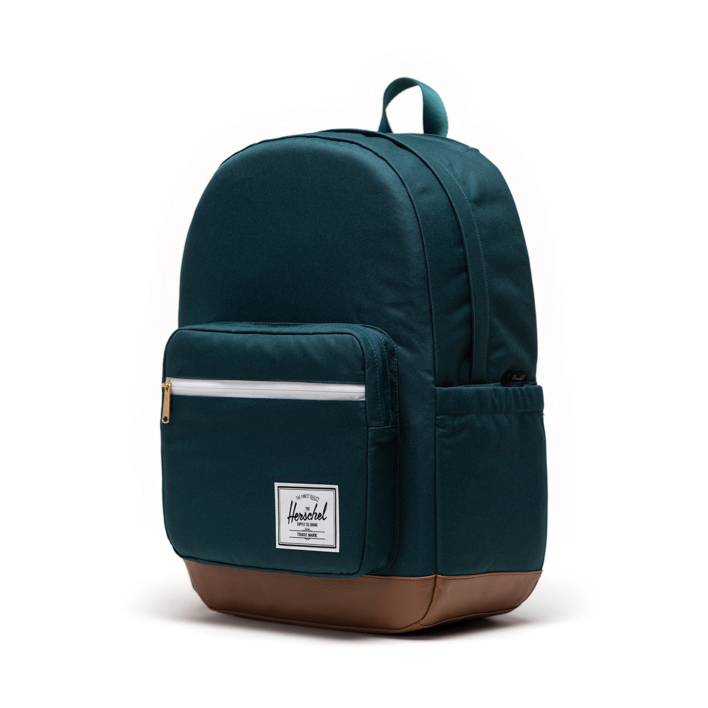 Koyu Mavi - Taba Herschel Pop Quiz Su İtici Kumaş Sırt Çantası, 16" Laptop Uyumlu, 25 L