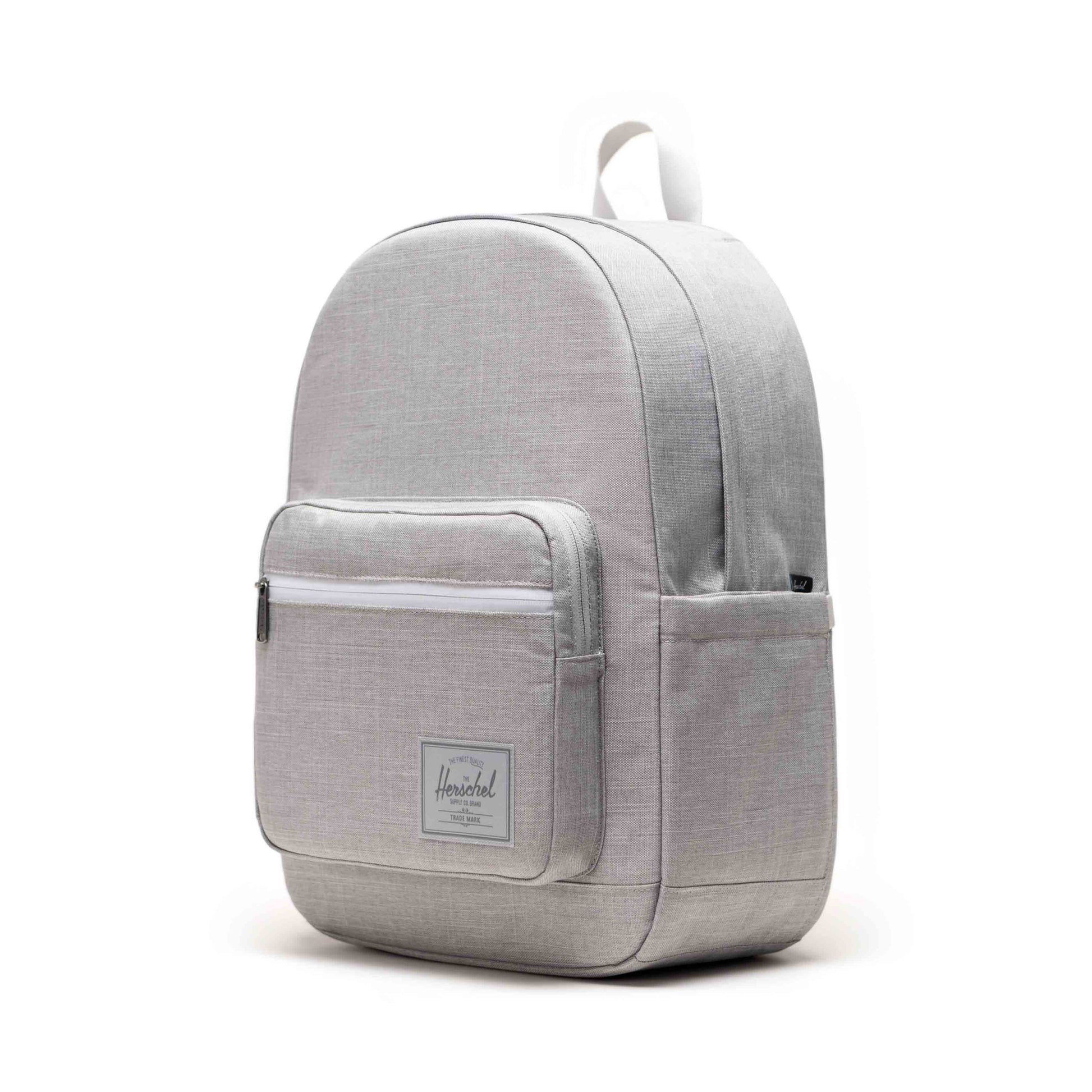 Kırçıllı Keten Gri Herschel Pop Quiz Su İtici Kumaş Sırt Çantası, 16" Laptop Uyumlu, 25 L