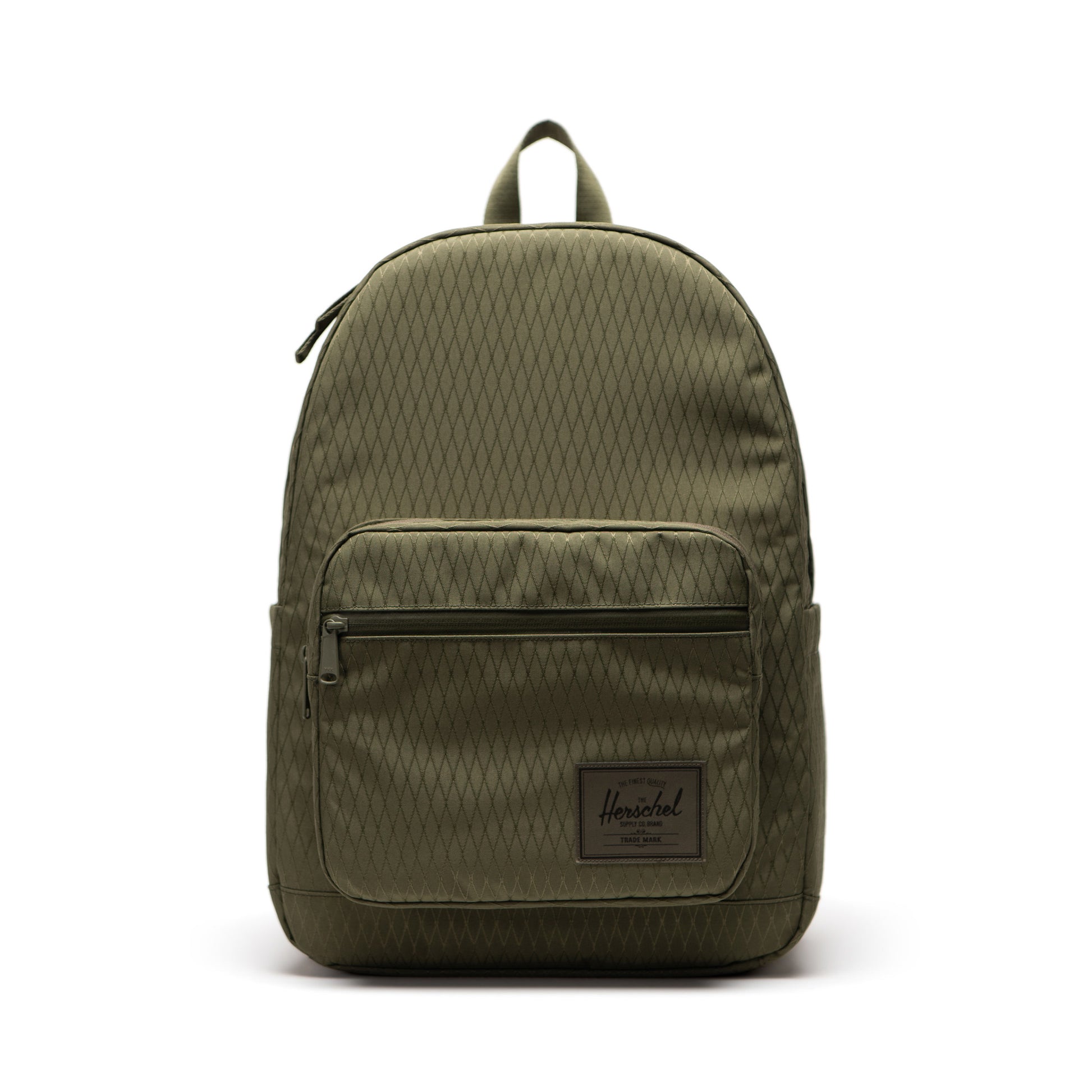 Elmas Dokulu Haki Herschel Pop Quiz Su İtici Kumaş Sırt Çantası, 16" Laptop Uyumlu, 25 L