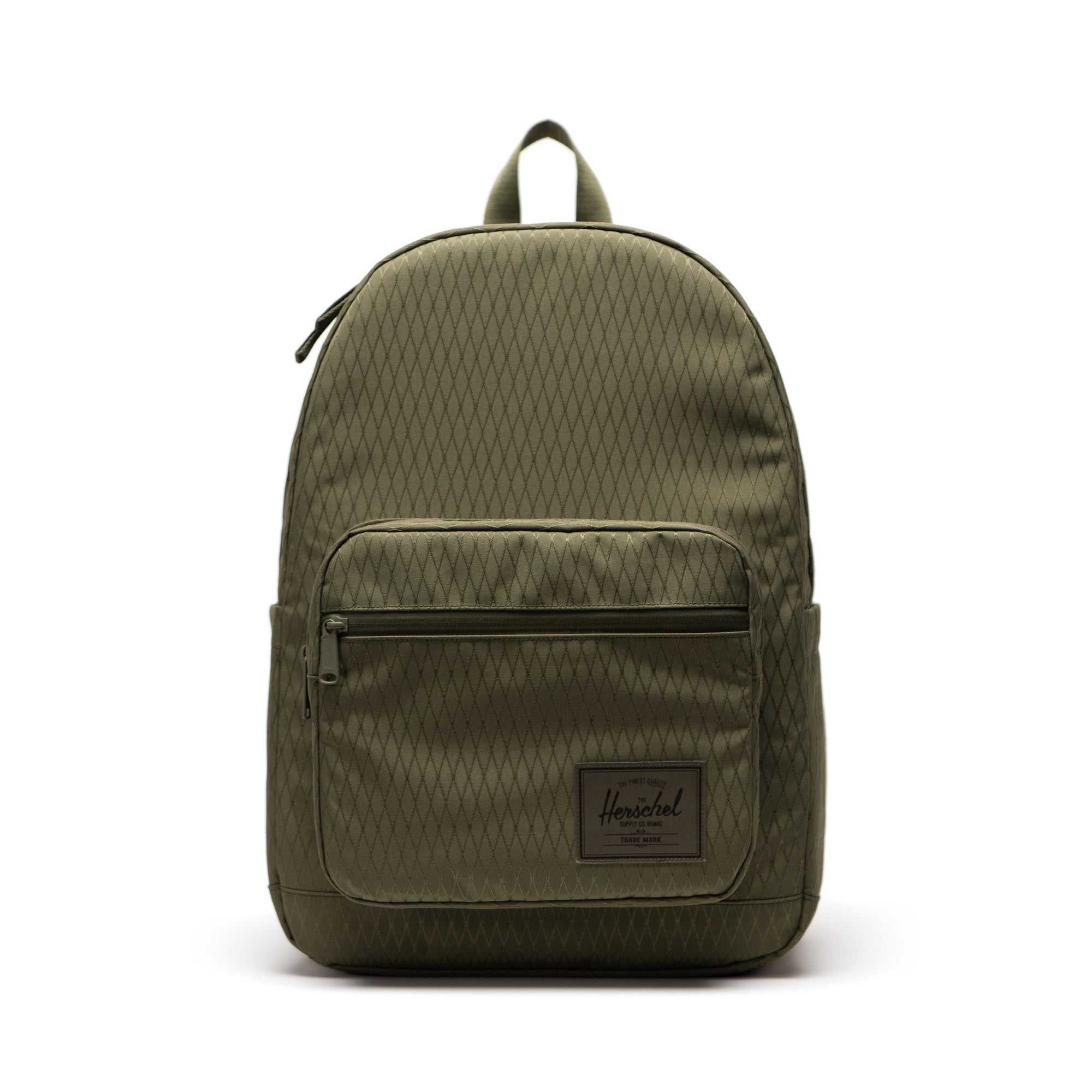 Elmas Dokulu Haki Herschel Pop Quiz Su İtici Kumaş Sırt Çantası, 16" Laptop Uyumlu, 25 L
