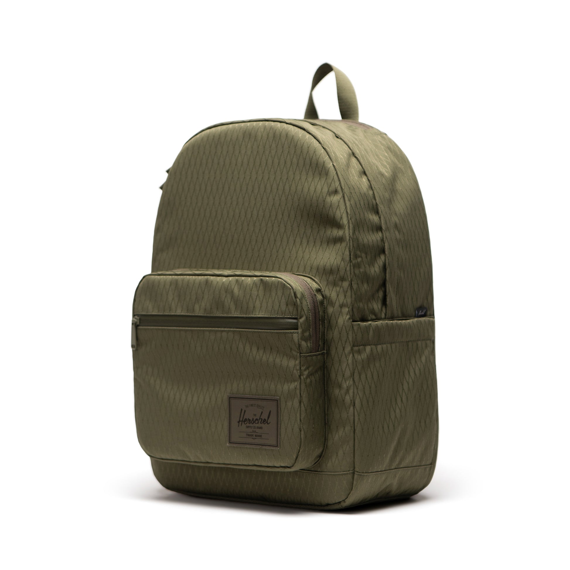 Elmas Dokulu Haki Herschel Pop Quiz Su İtici Kumaş Sırt Çantası, 16" Laptop Uyumlu, 25 L