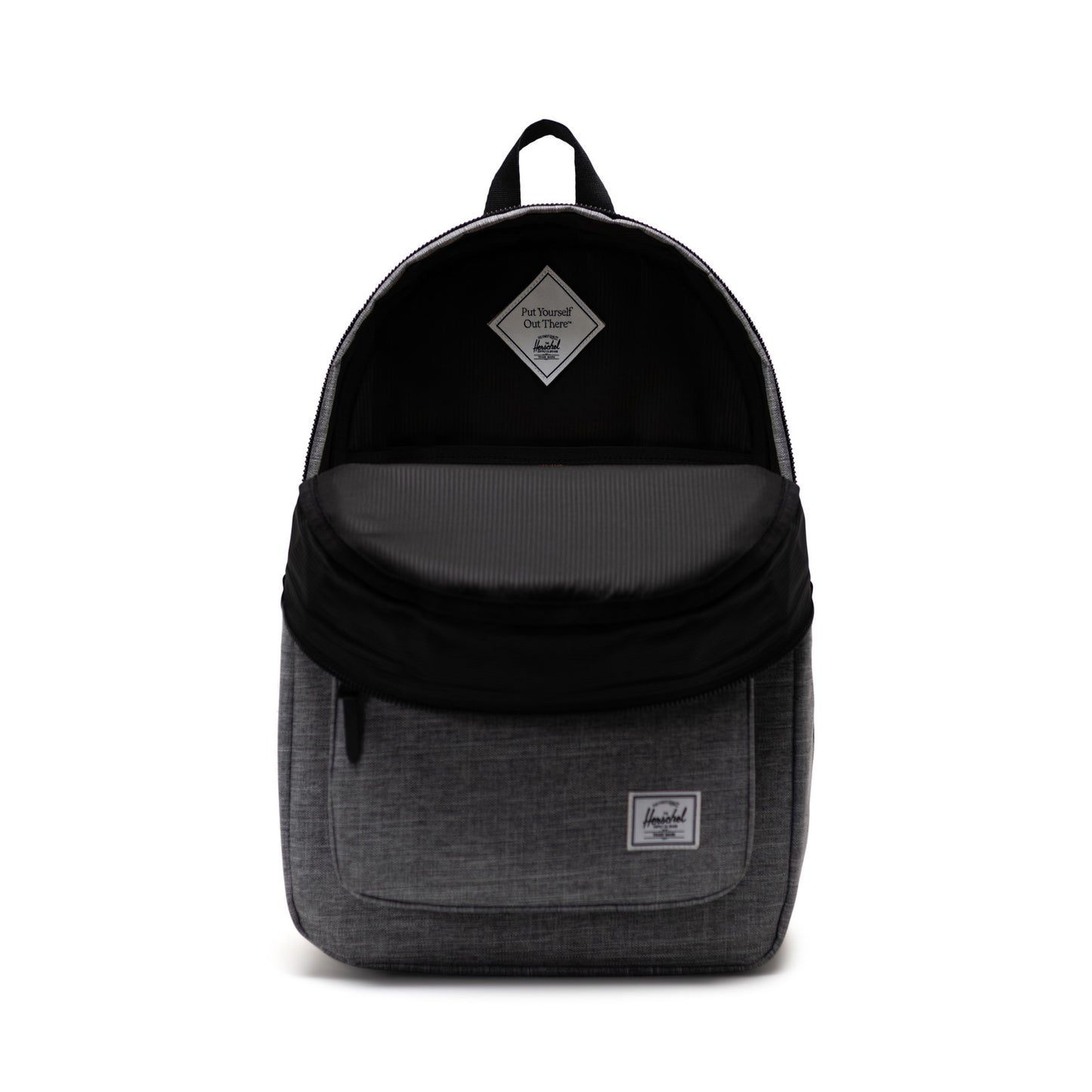 Kırçıllı Antrasit Herschel Settlement Su İtici Kumaş Sırt Çantası, 16" Laptop Uyumlu, 23 L