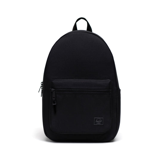 Siyah Tonal Herschel Settlement Su İtici Kumaş Sırt Çantası, 16" Laptop Uyumlu, 23 L