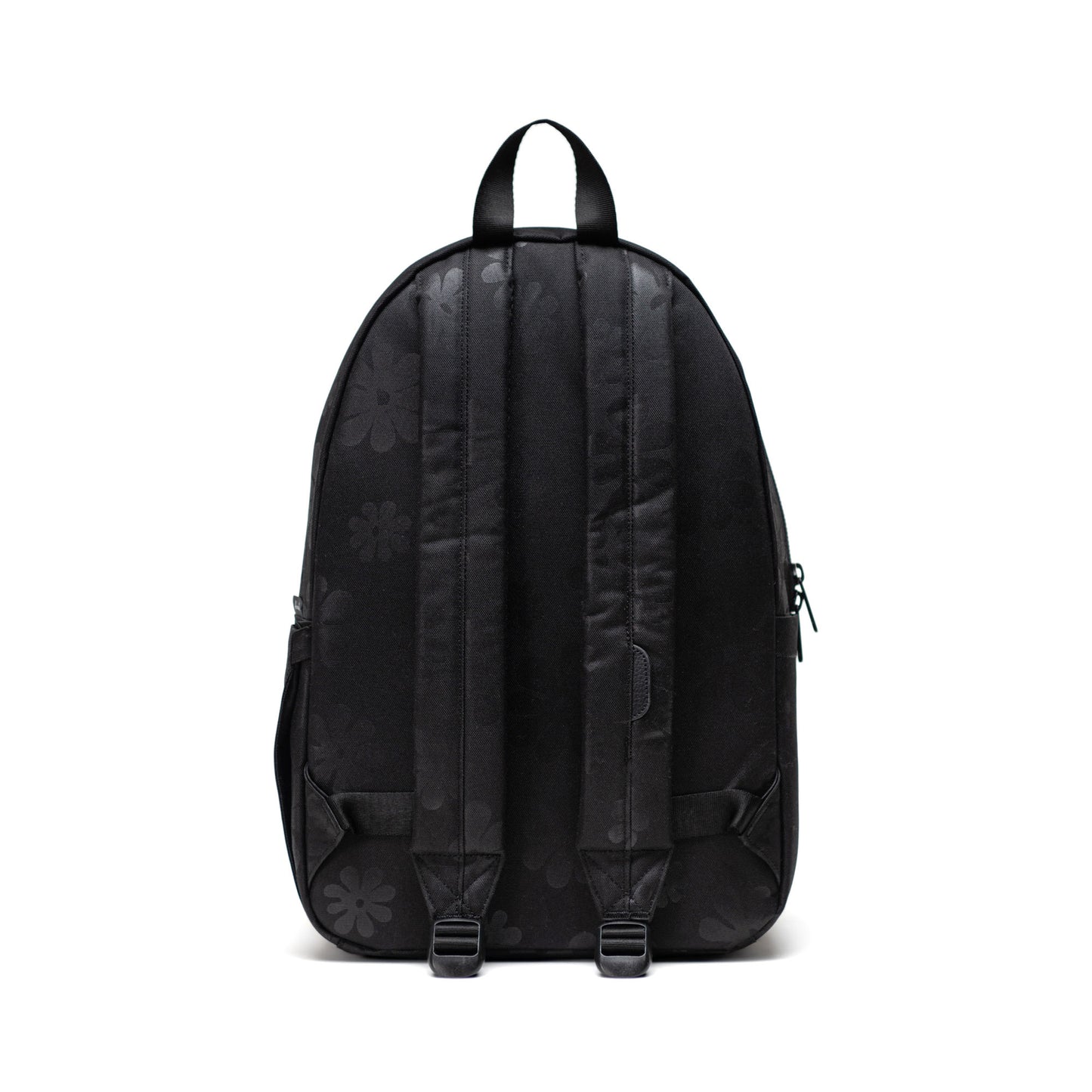 Çiçek Desenli Siyah Herschel Settlement Su İtici Kumaş Sırt Çantası, 16" Laptop Uyumlu, 23 L