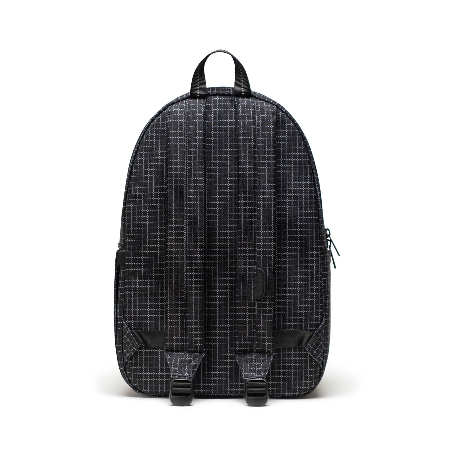 Grid Siyah Herschel Settlement Su İtici Kumaş Sırt Çantası, 16" Laptop Uyumlu, 23 L
