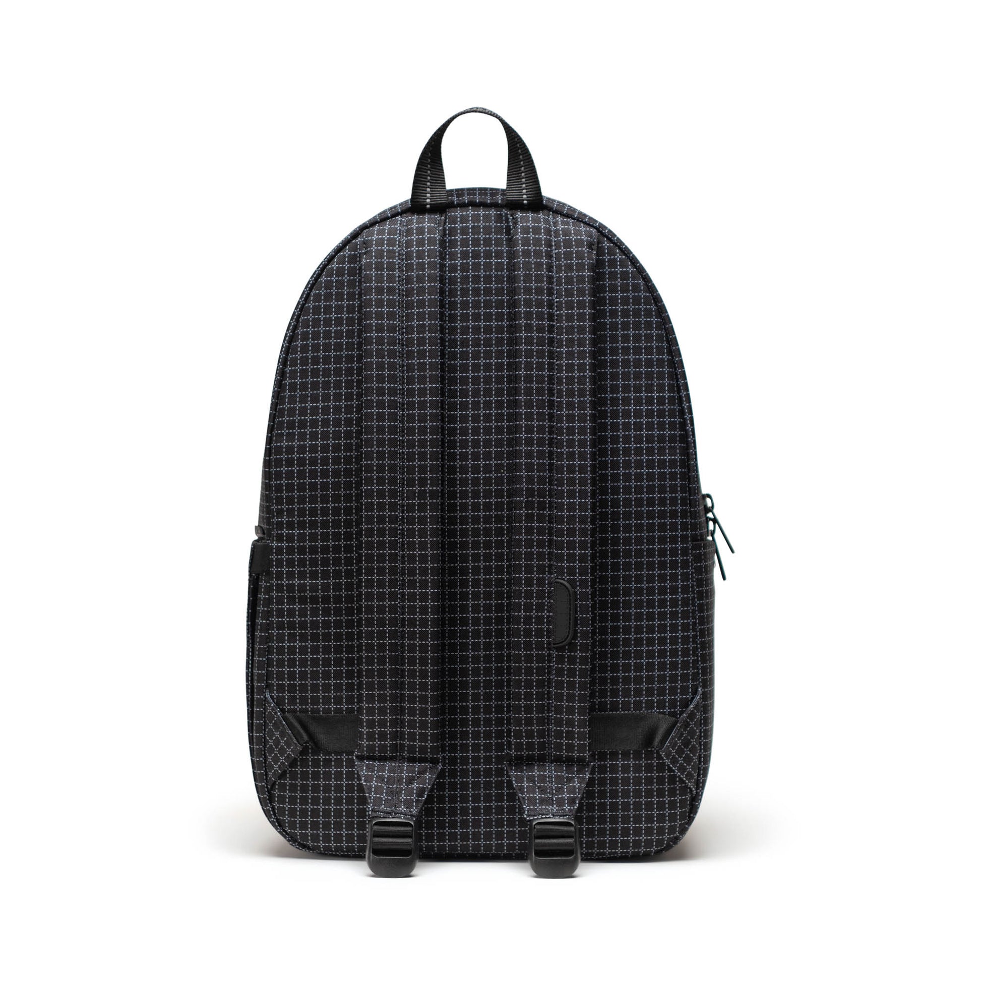 Grid Siyah Herschel Settlement Su İtici Kumaş Sırt Çantası, 16" Laptop Uyumlu, 23 L