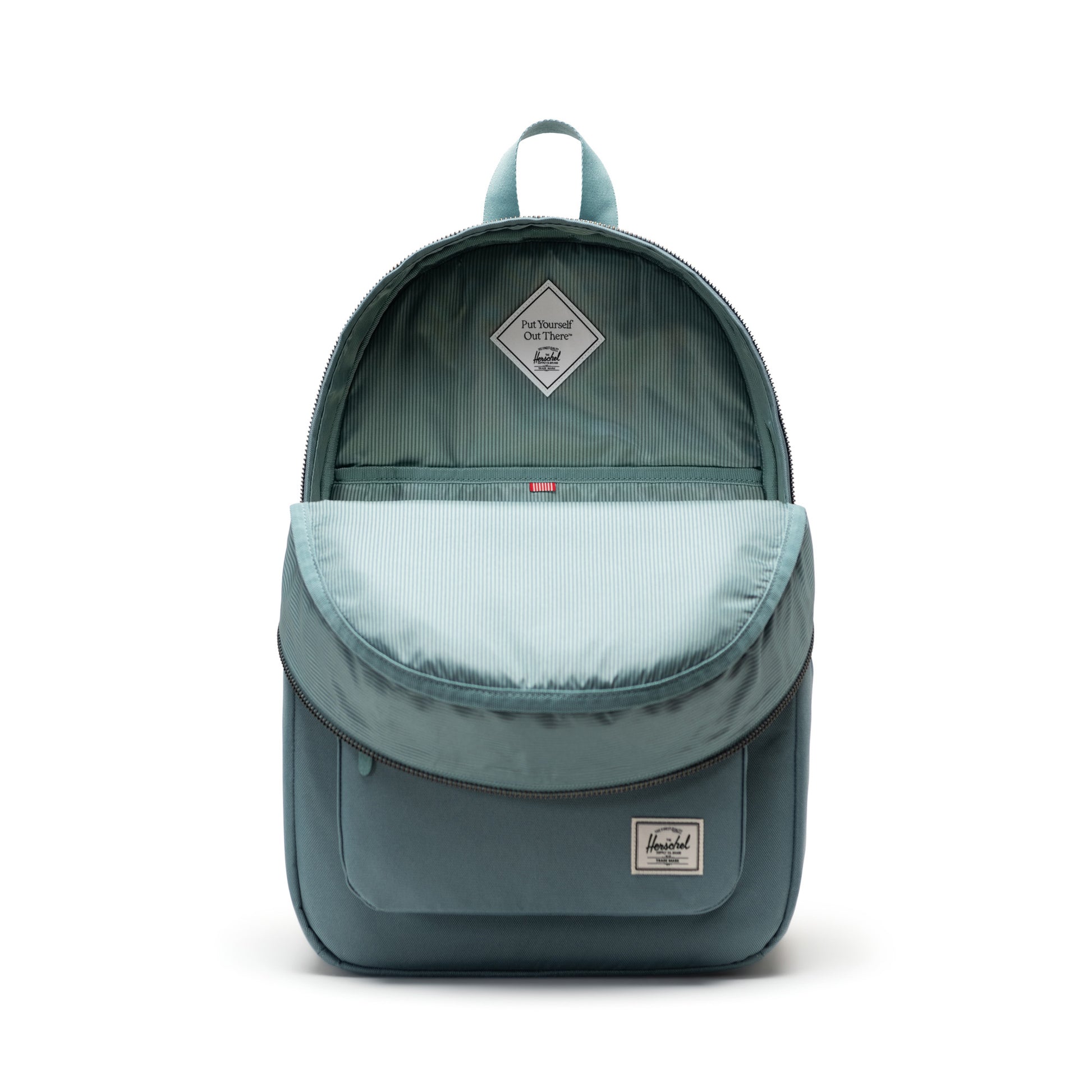 Pastel Adaçayı Herschel Settlement Su İtici Kumaş Sırt Çantası, 16" Laptop Uyumlu, 23 L