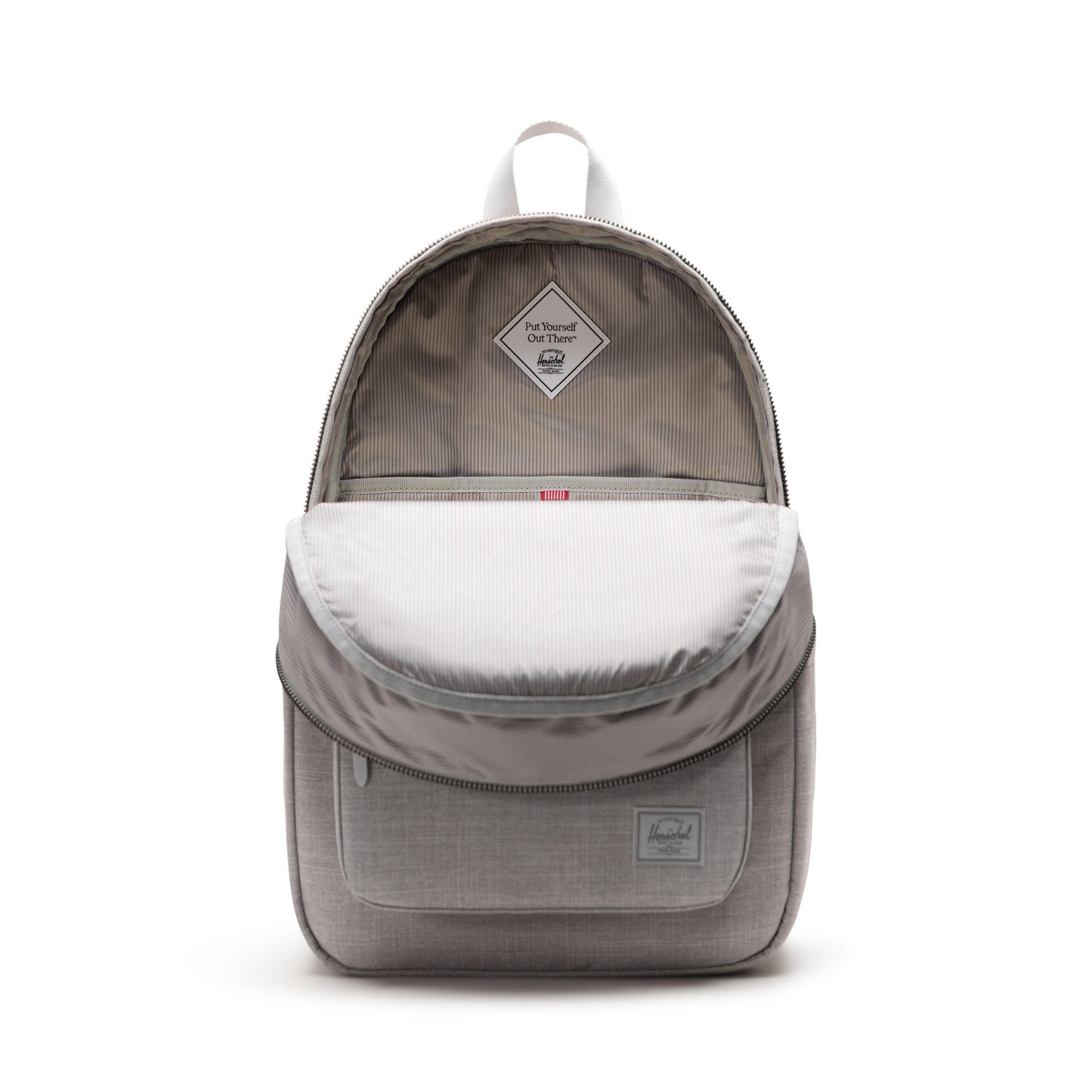 Kırçıllı Keten Gri Herschel Settlement Su İtici Kumaş Sırt Çantası, 16" Laptop Uyumlu, 23 L