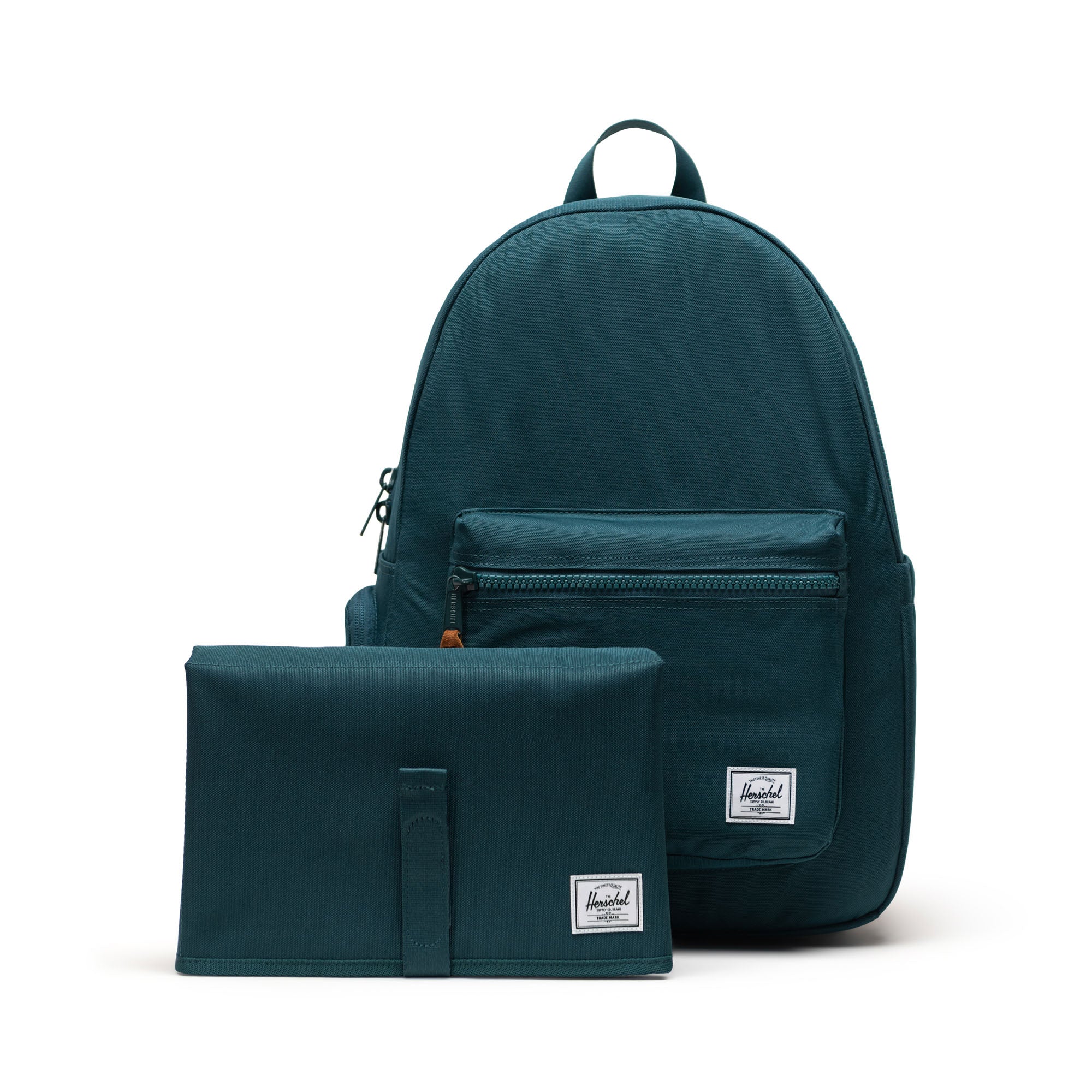 Petrol Mavisi Herschel Settlement Alt Açma Matlı Anne Bebek Sırt Çantası, 14" Laptop Uyumlu, 24 L
