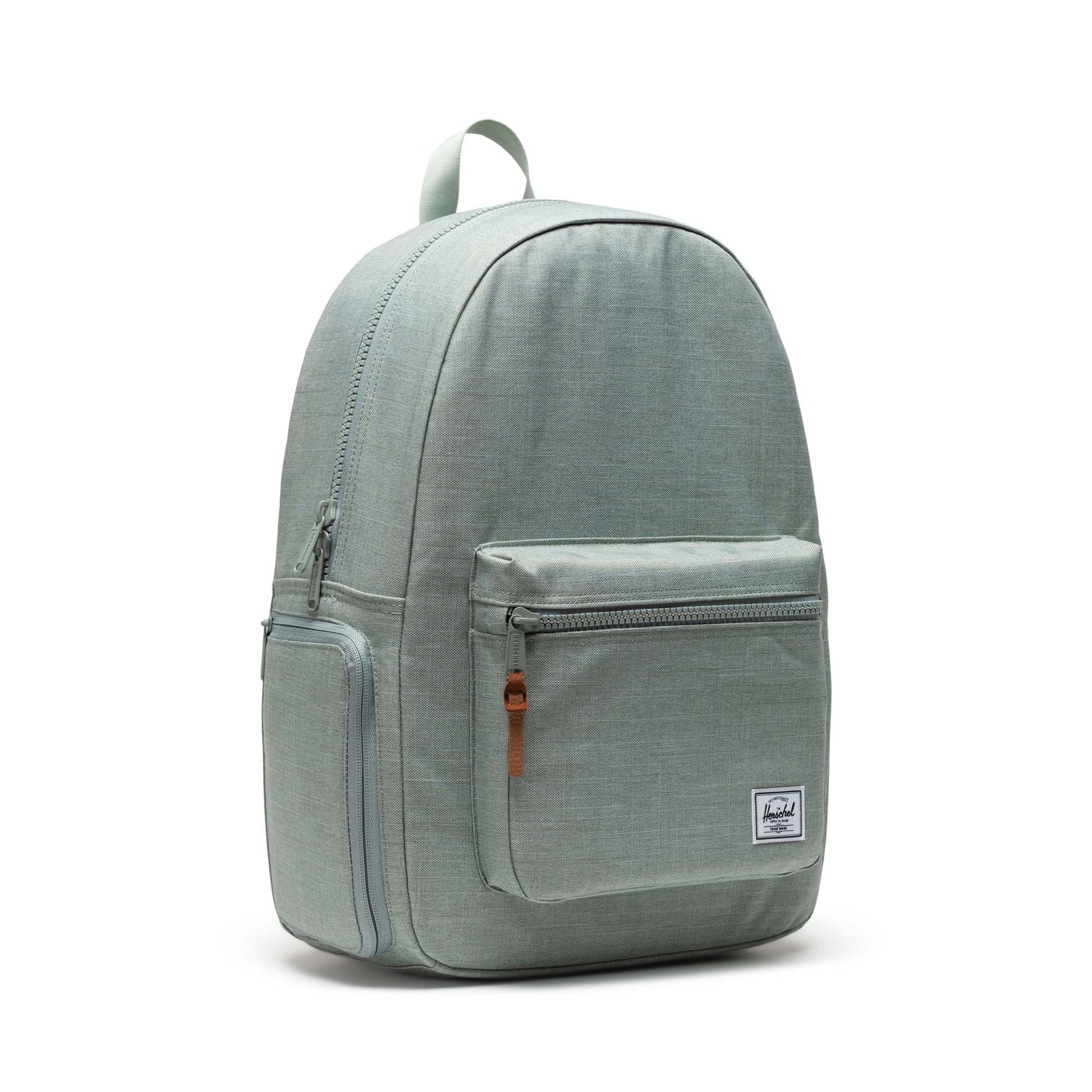 Kırçıllı Mint Yeşili Herschel Settlement Alt Açma Matlı Anne Bebek Sırt Çantası, 14" Laptop Uyumlu, 24 L