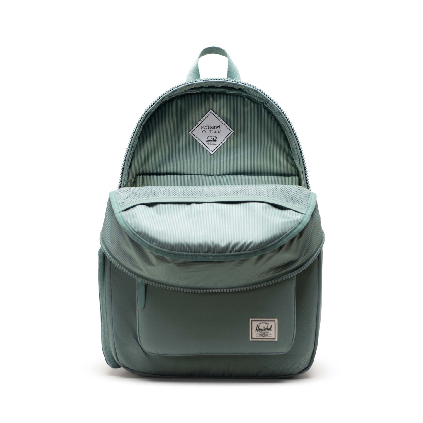 Pastel Adaçayı Herschel Settlement Alt Açma Matlı Anne Bebek Sırt Çantası, 14" Laptop Uyumlu, 24 L