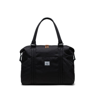 Siyah Herschel Strand Diaper Duffle Alt Açma Matlı Anne Çantası, 24 L