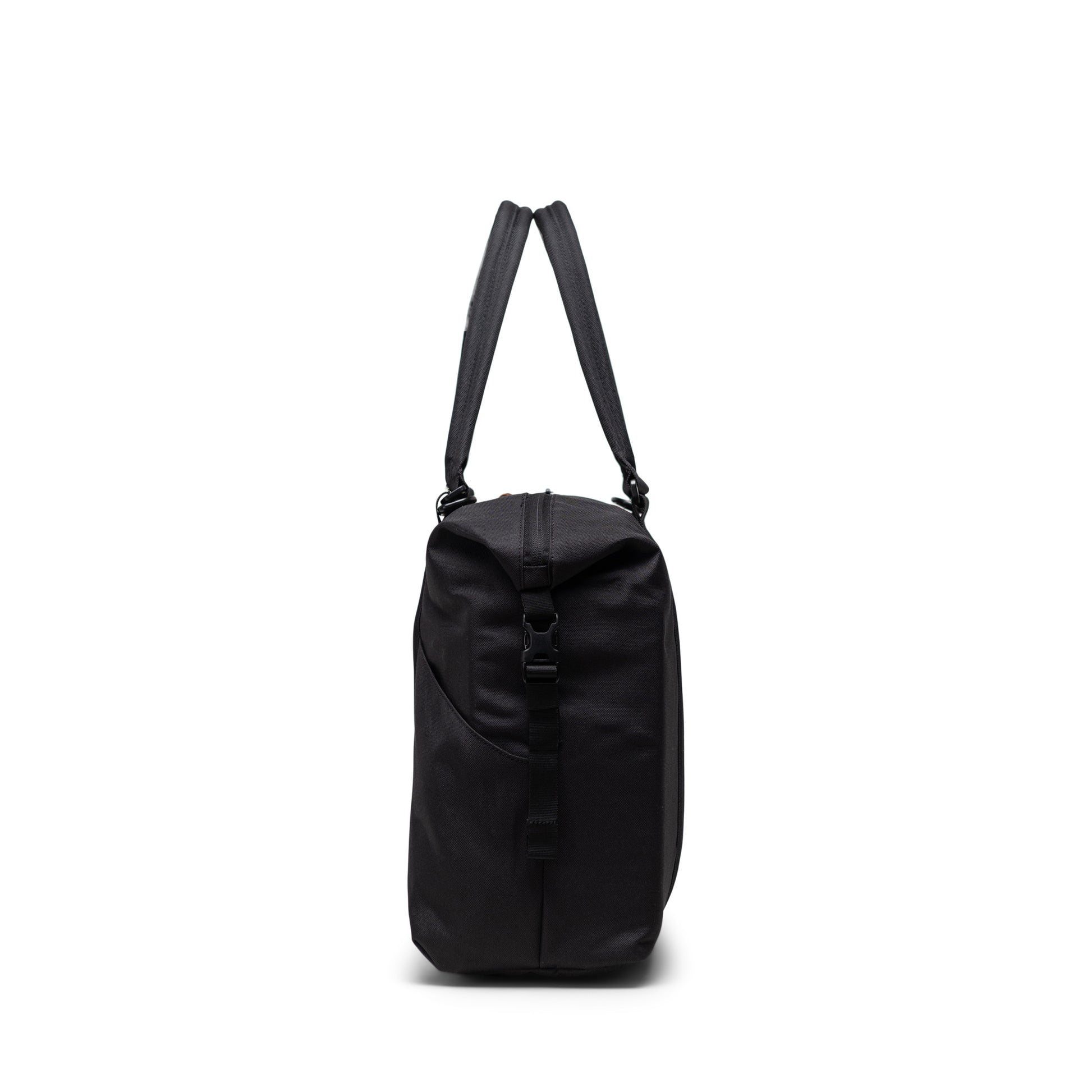 Siyah Herschel Strand Diaper Duffle Alt Açma Matlı Anne Çantası, 24 L