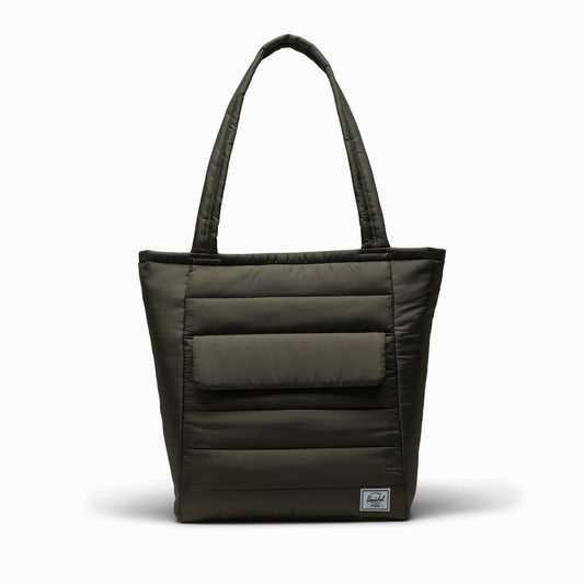 Haki Herschel Retreat Tote Omuz Çantası Su İtici Kumaş Omuz Çantası, 13" Laptop Uyumlu, 20 L