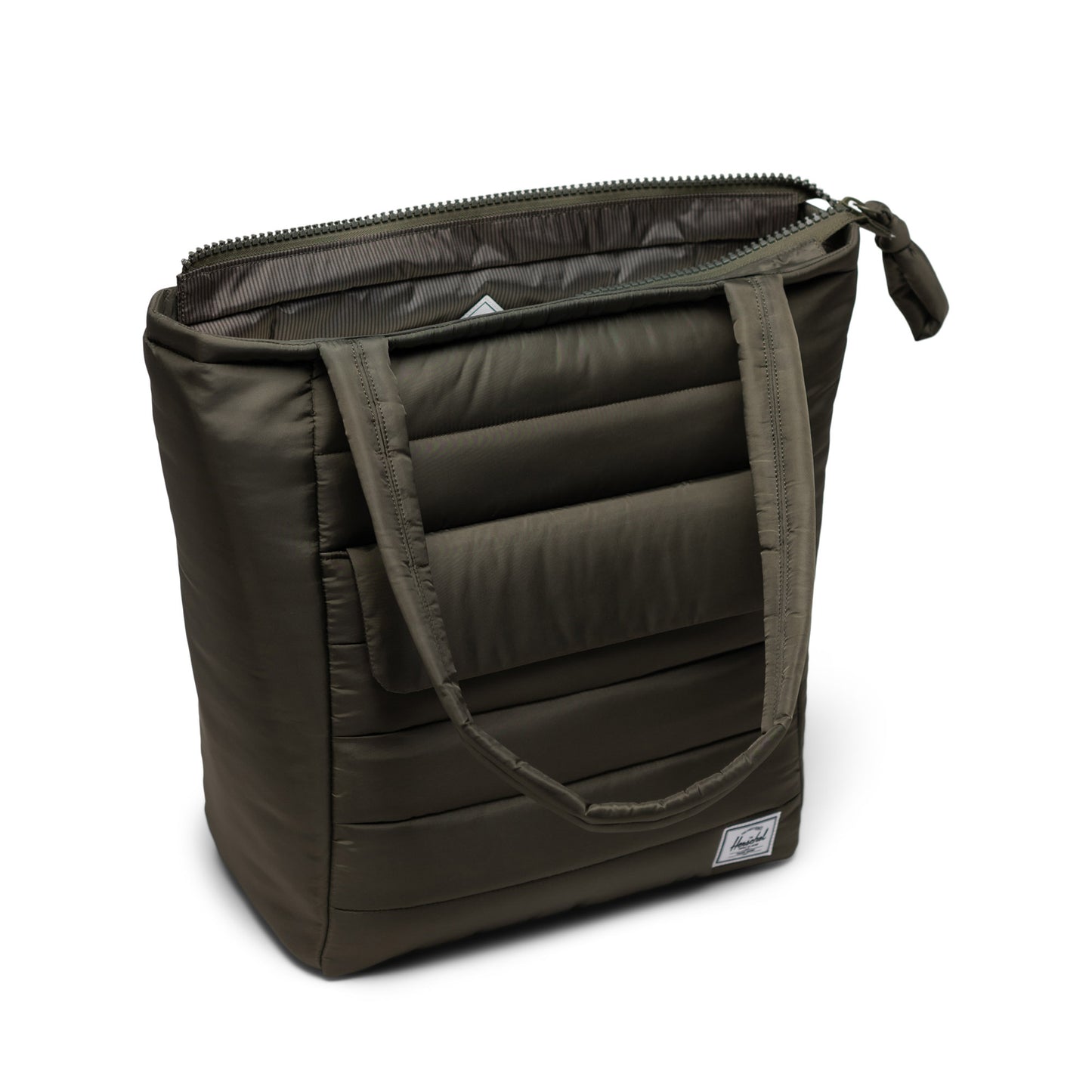 Haki Herschel Retreat Tote Omuz Çantası Su İtici Kumaş Omuz Çantası, 13" Laptop Uyumlu, 20 L