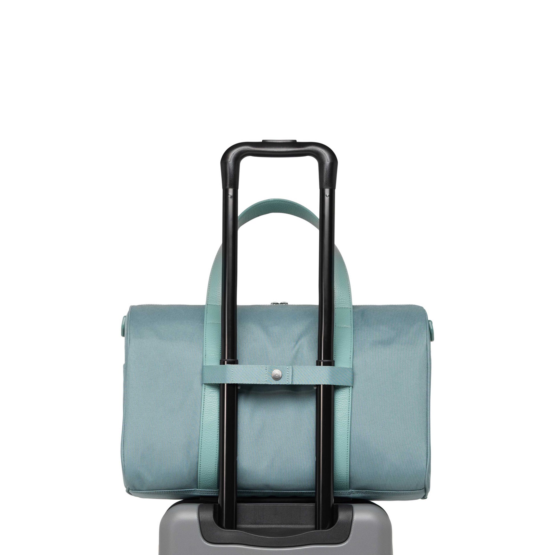 Pastel Adaçayı Herschel Novel Duffle Su İtici Kumaş Seyahat ve Spor Çantası, 26.5 L