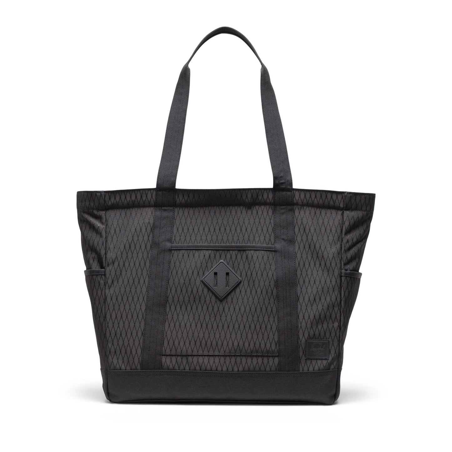 Elmas Dokulu Siyah Herschel Heritage Tote Omuz Çantası Omuz Çantası