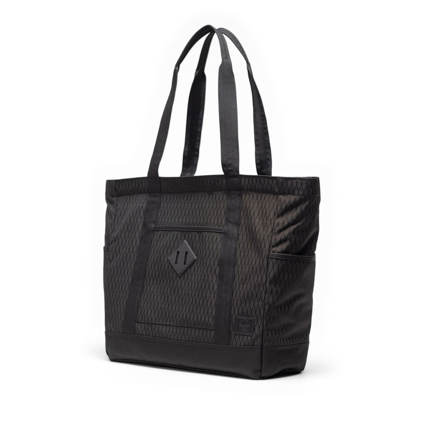 Elmas Dokulu Siyah Herschel Heritage Tote Omuz Çantası Omuz Çantası